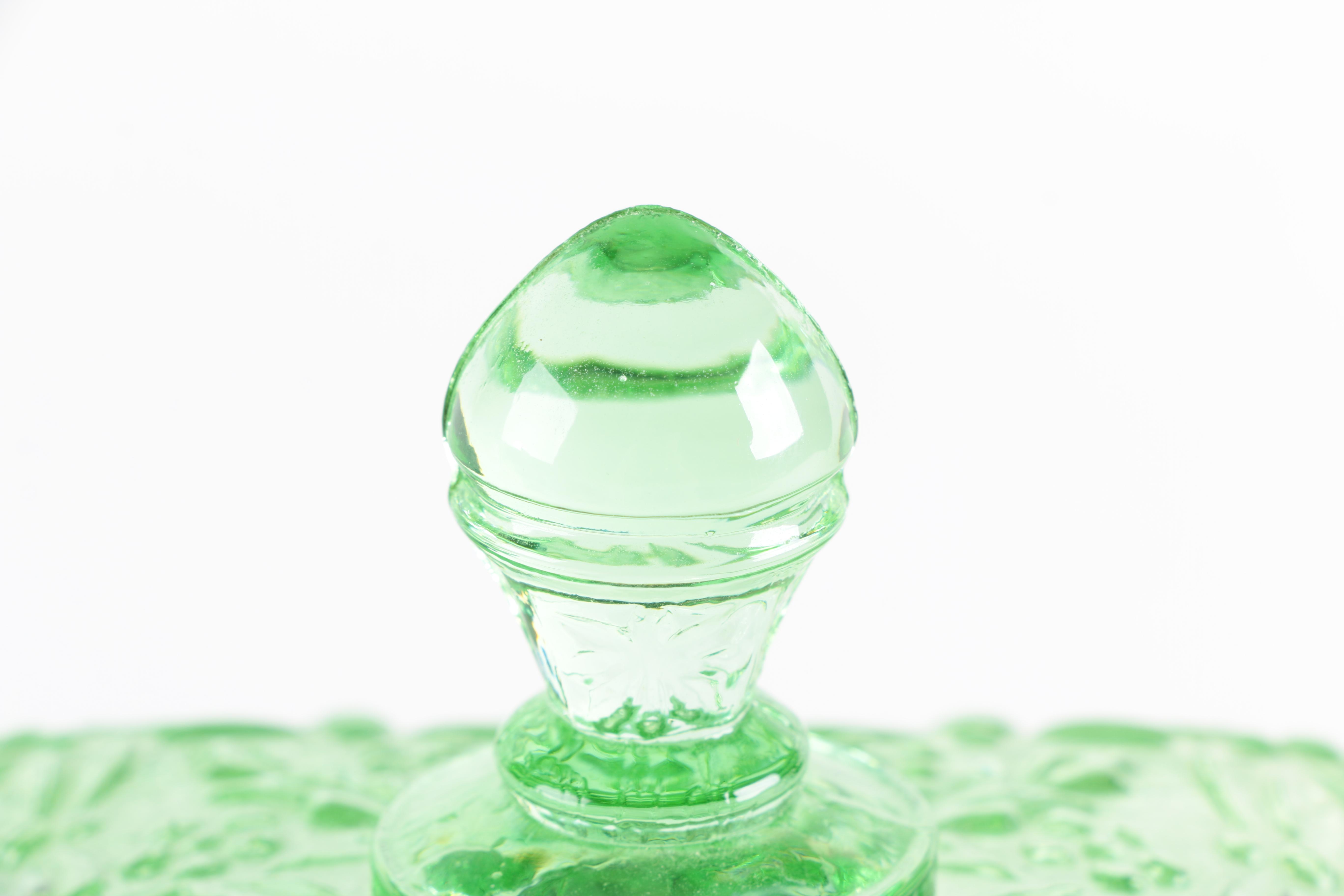 Assortment of Vintage Depression Style Glass