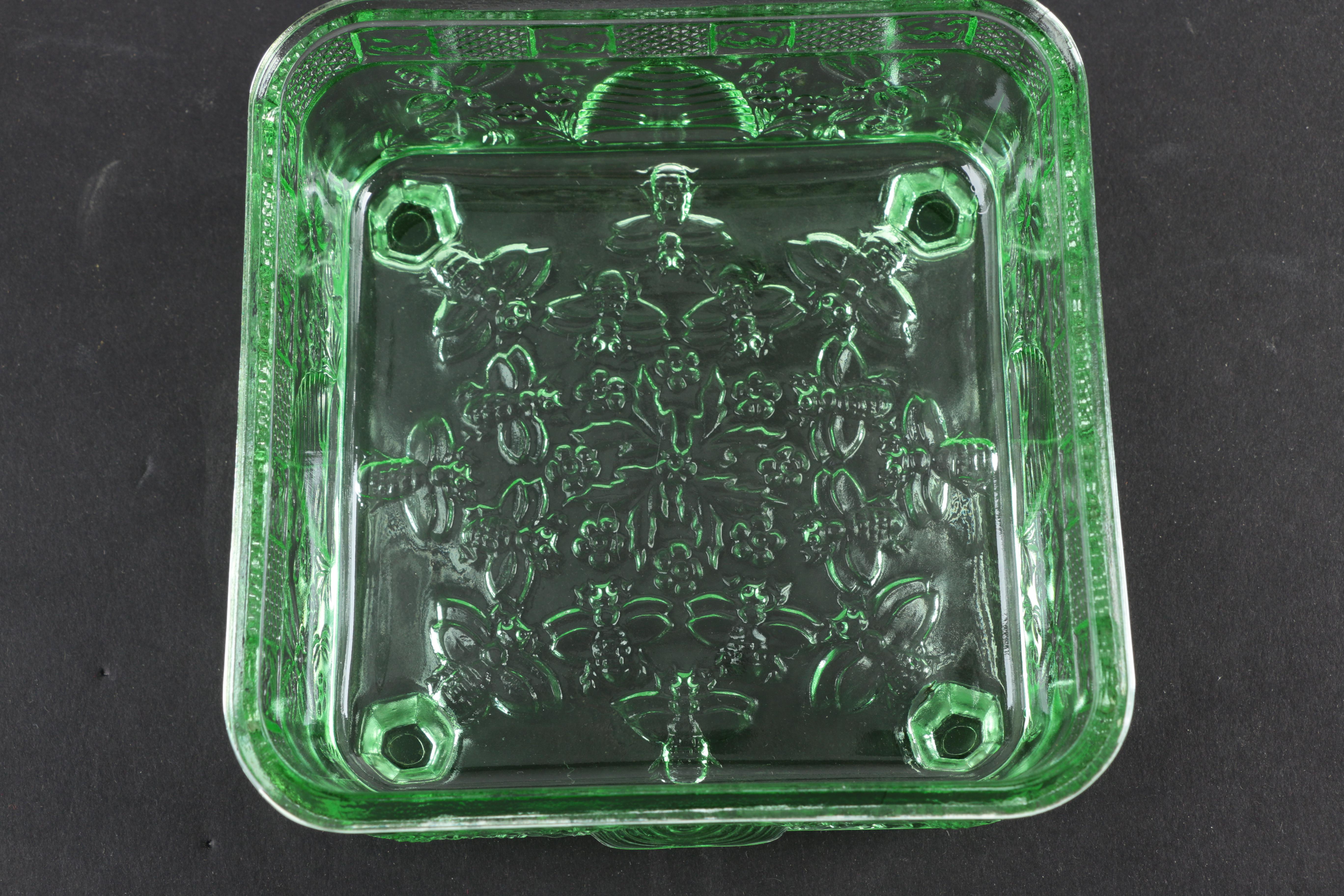 Assortment of Vintage Depression Style Glass