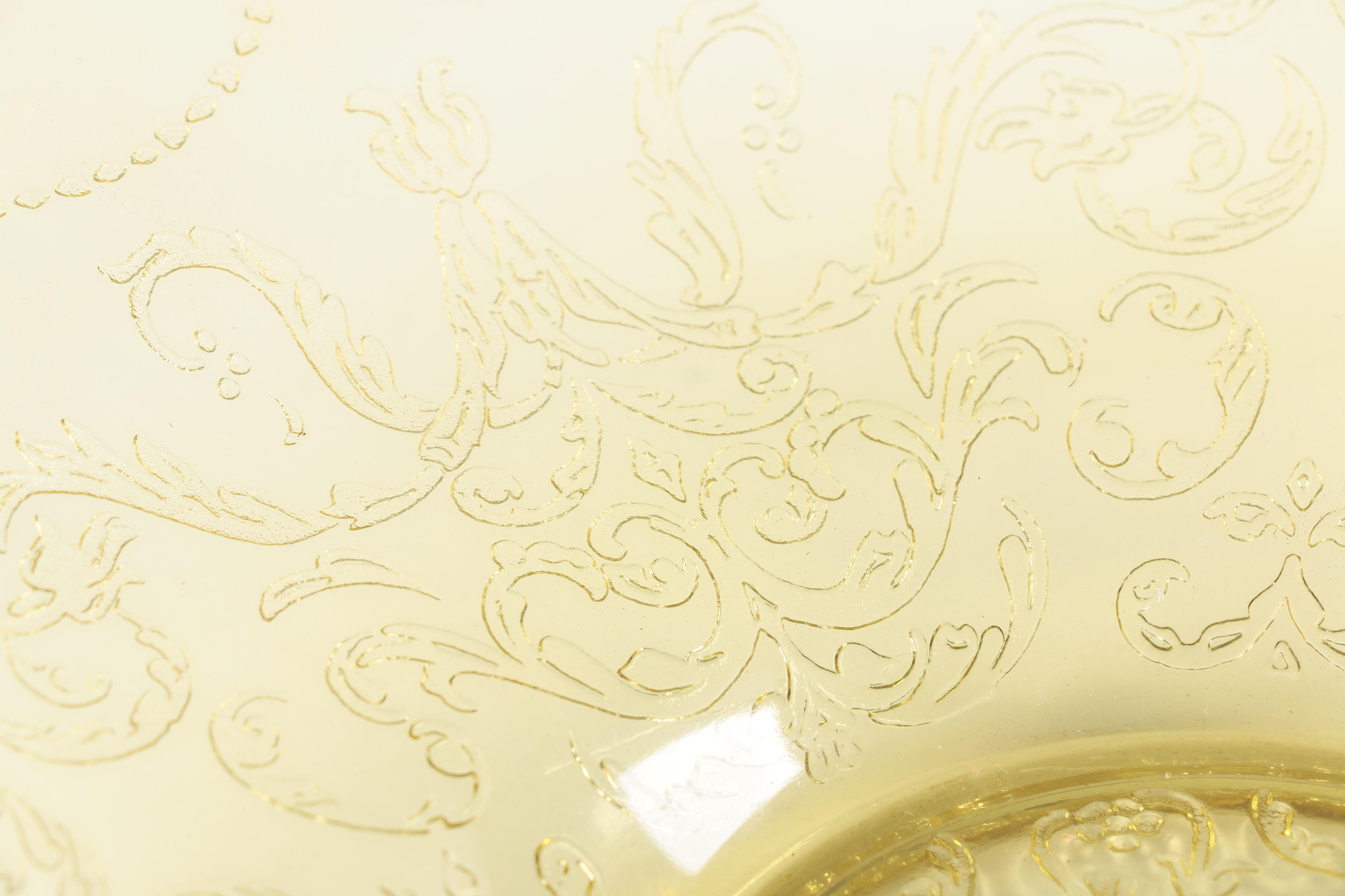 Assortment of Vintage Depression Style Glass