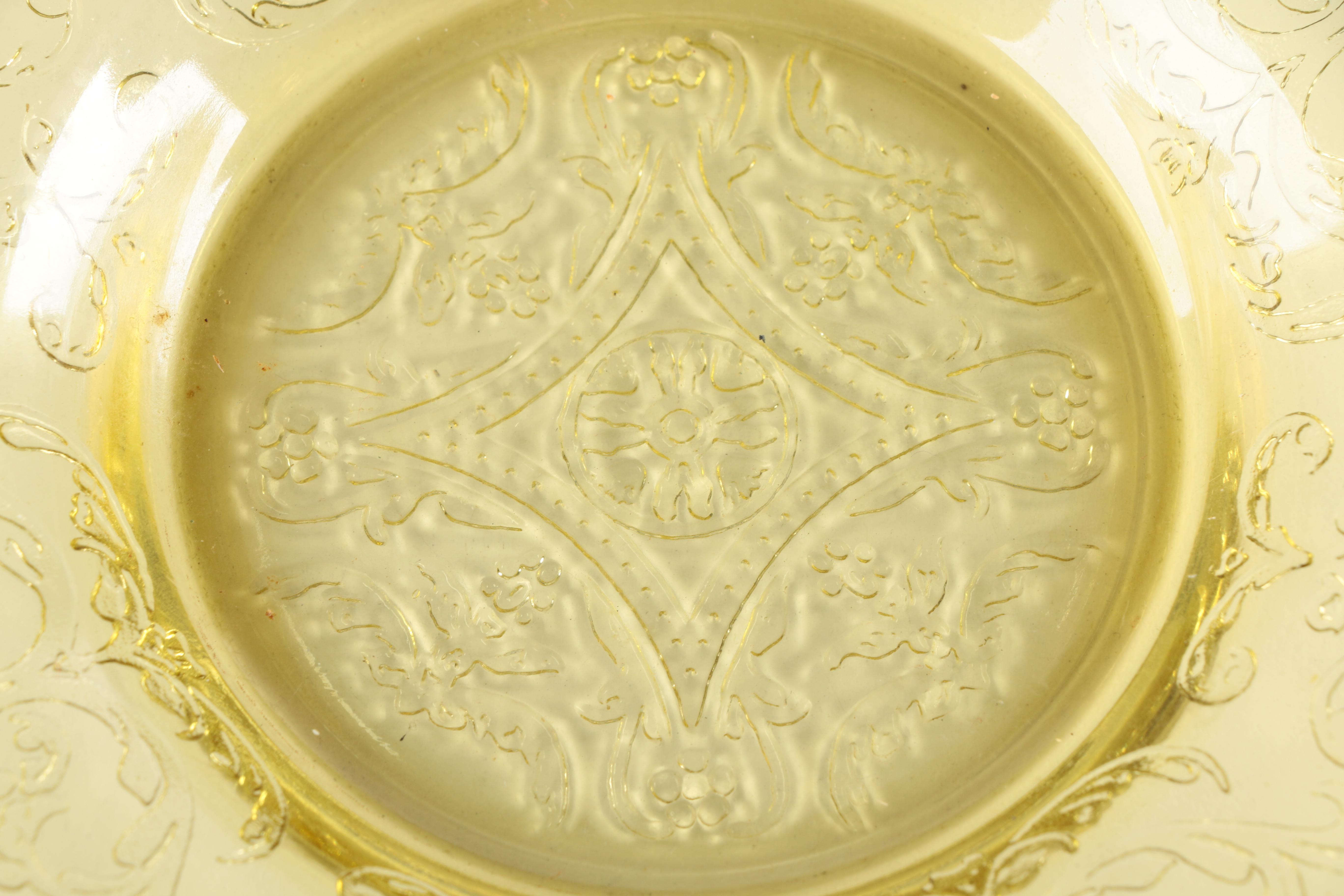 Assortment of Vintage Depression Style Glass