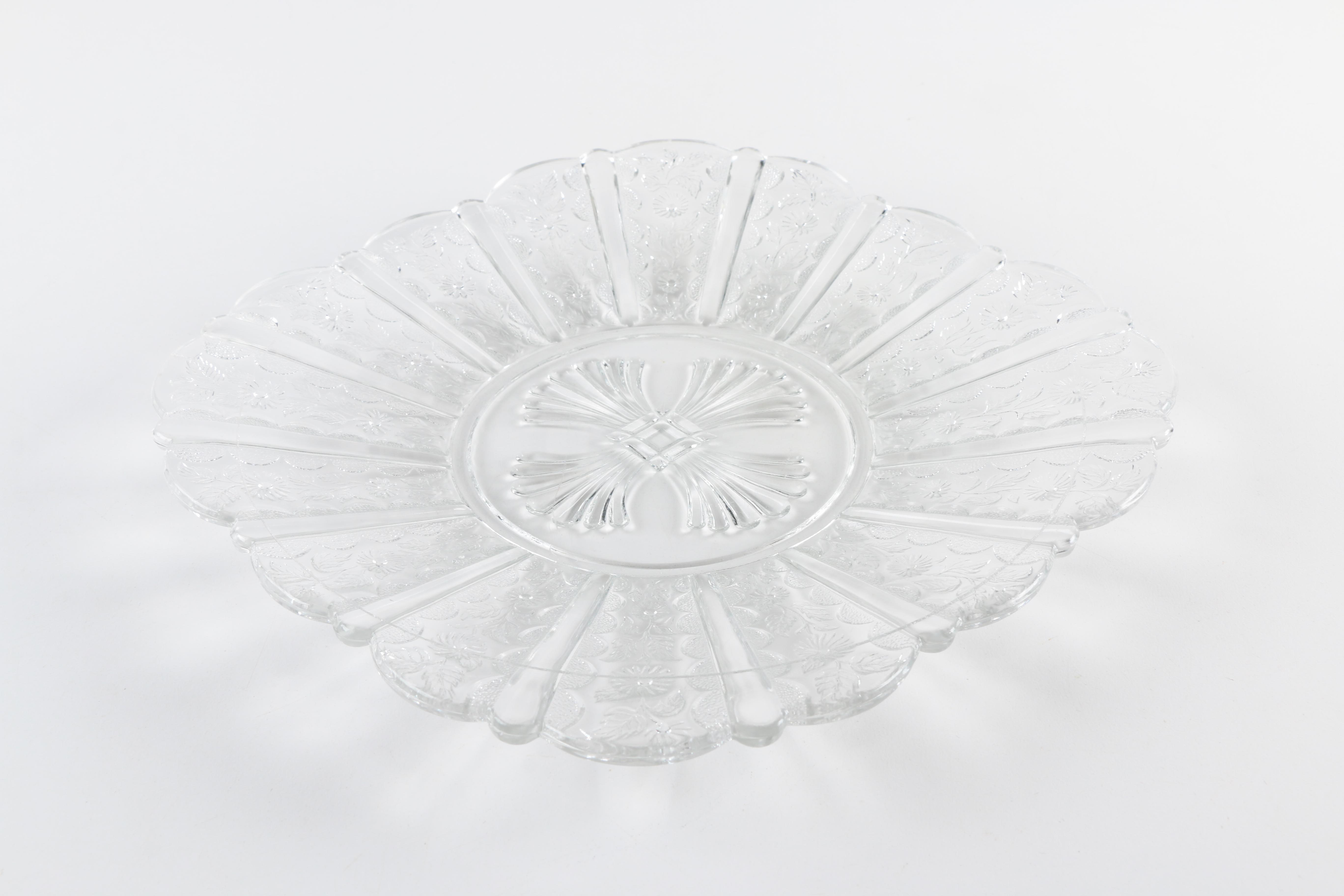 Assortment of Vintage Depression Style Glass