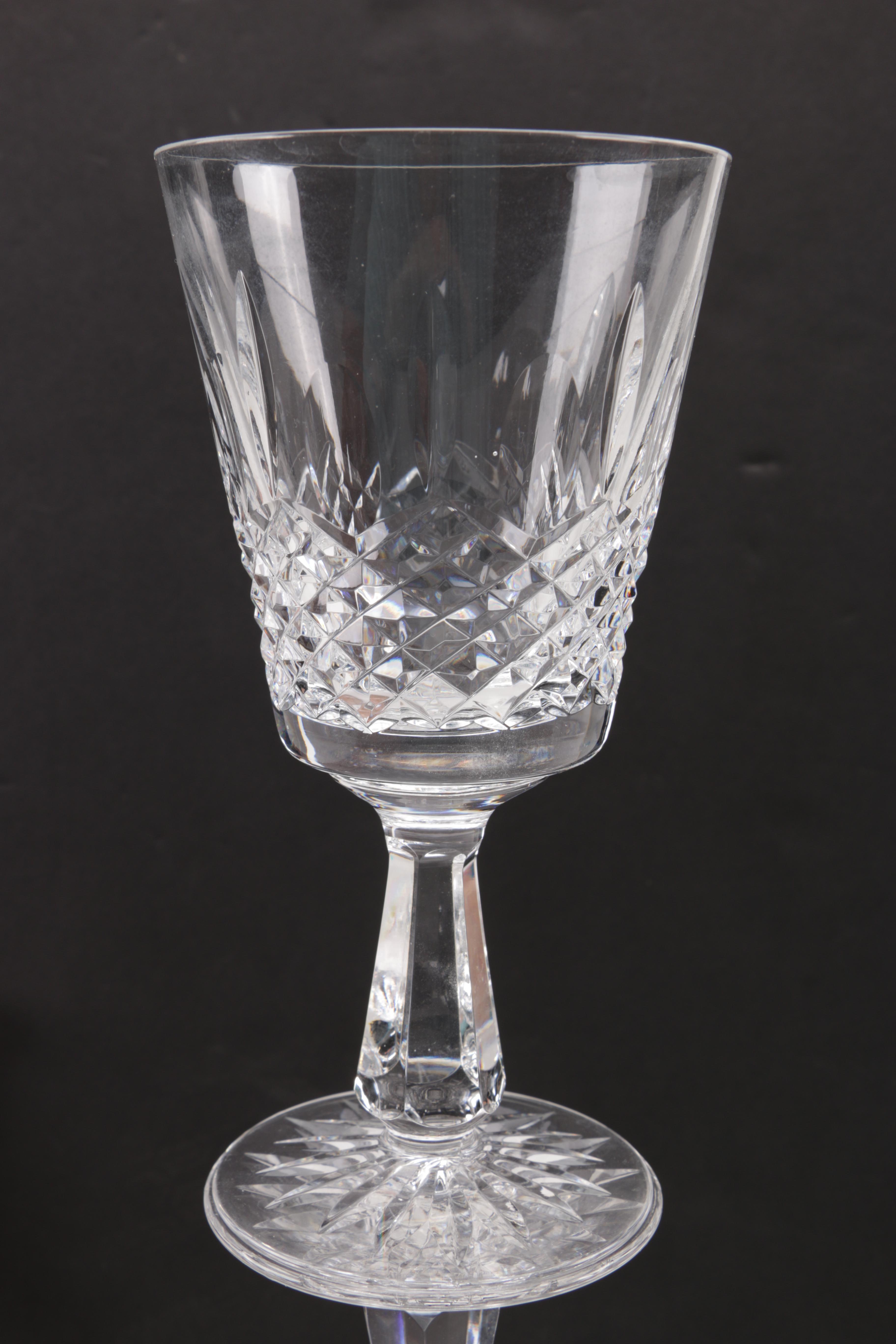 Set of Waterford Crystal "Kenmare" Goblets