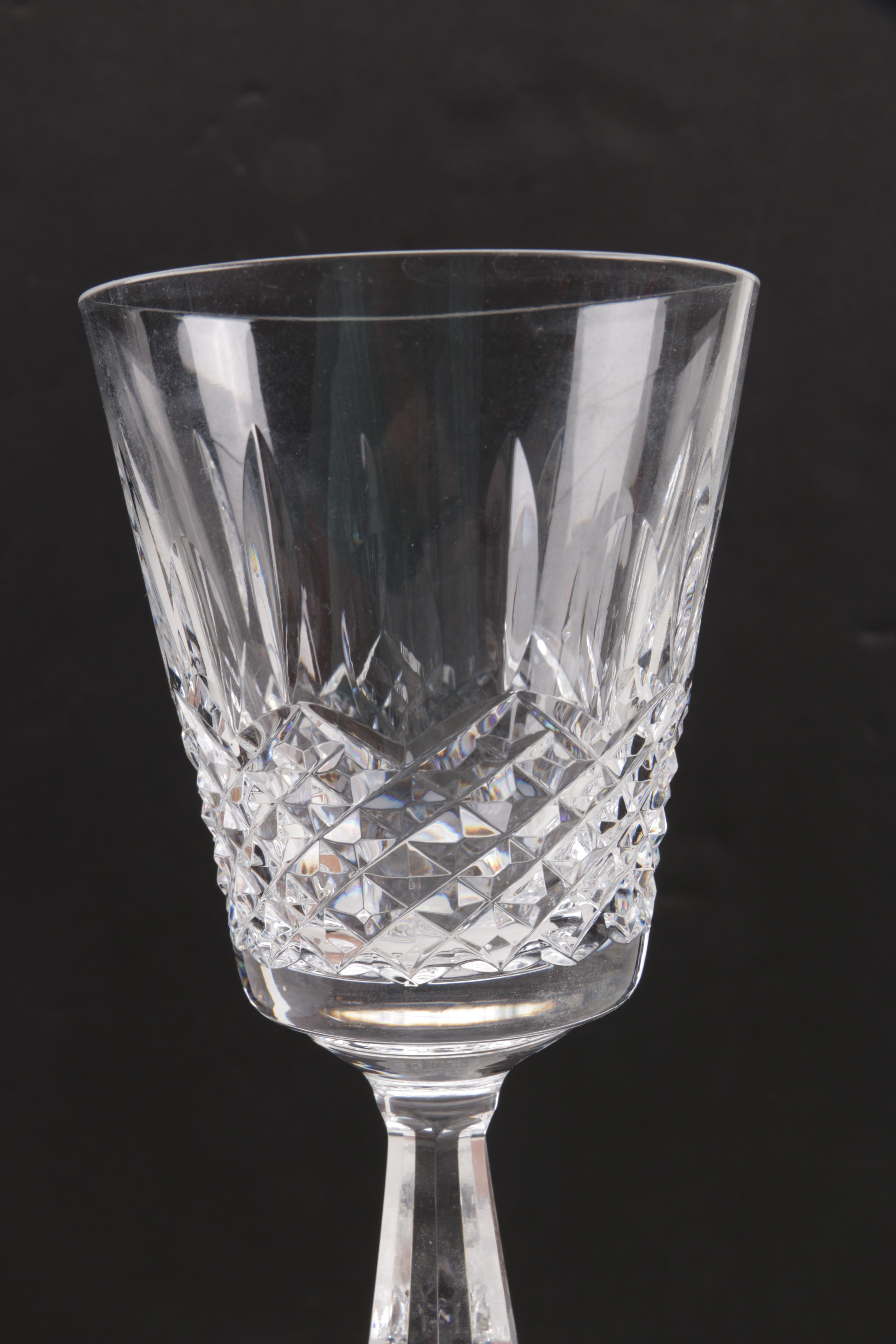 Set of Waterford Crystal "Kenmare" Goblets