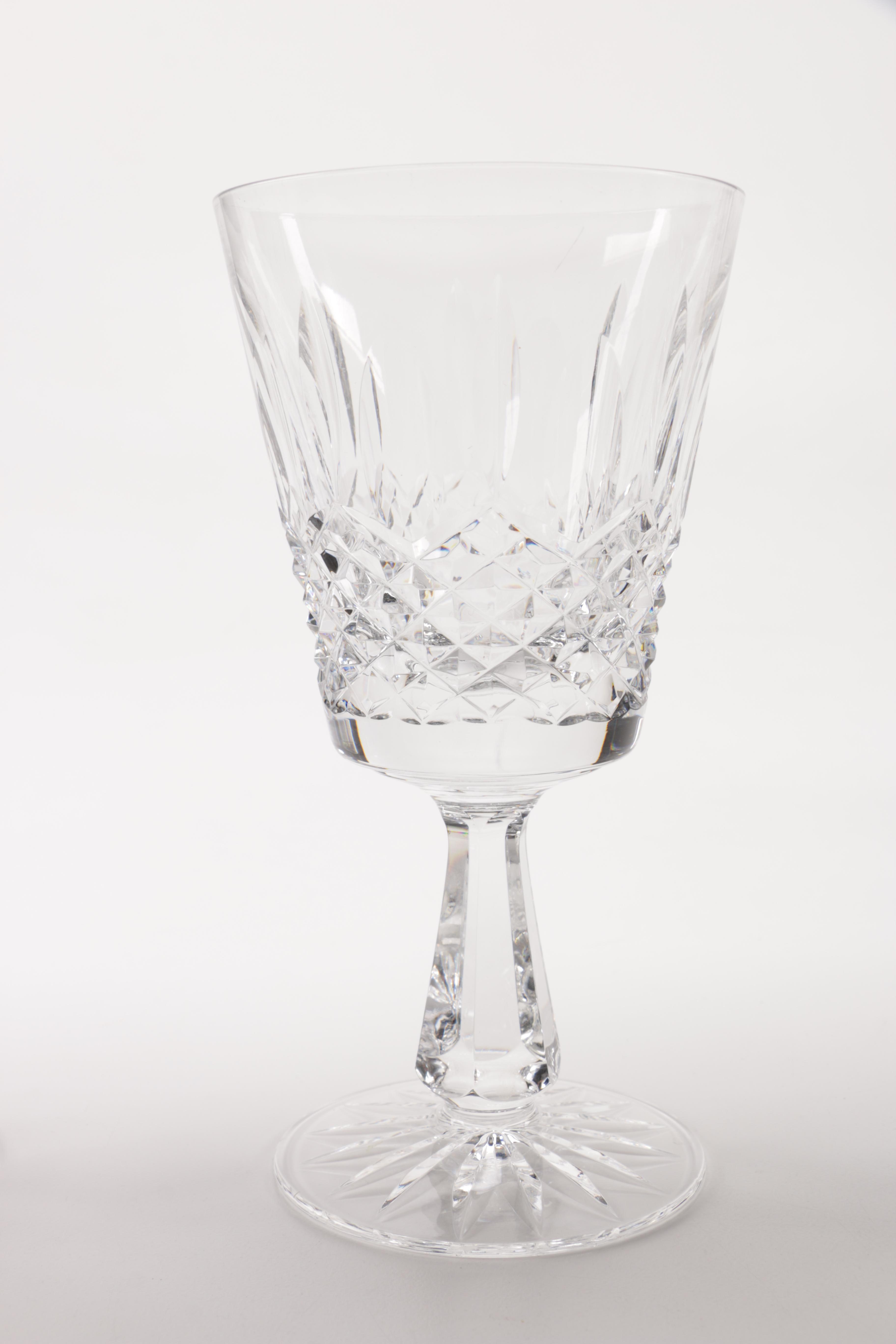 Set of Waterford Crystal "Kenmare" Goblets