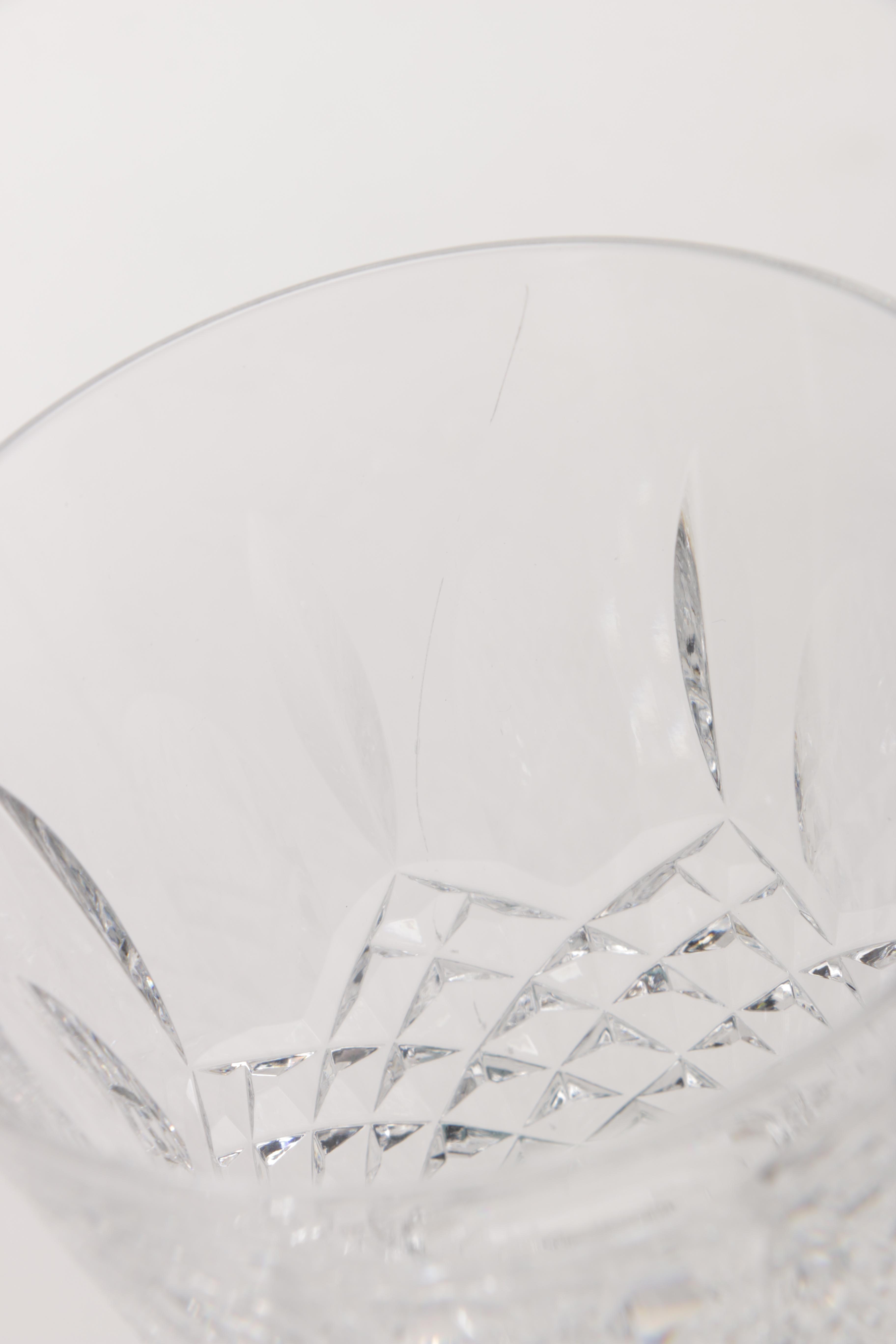 Set of Waterford Crystal "Kenmare" Goblets