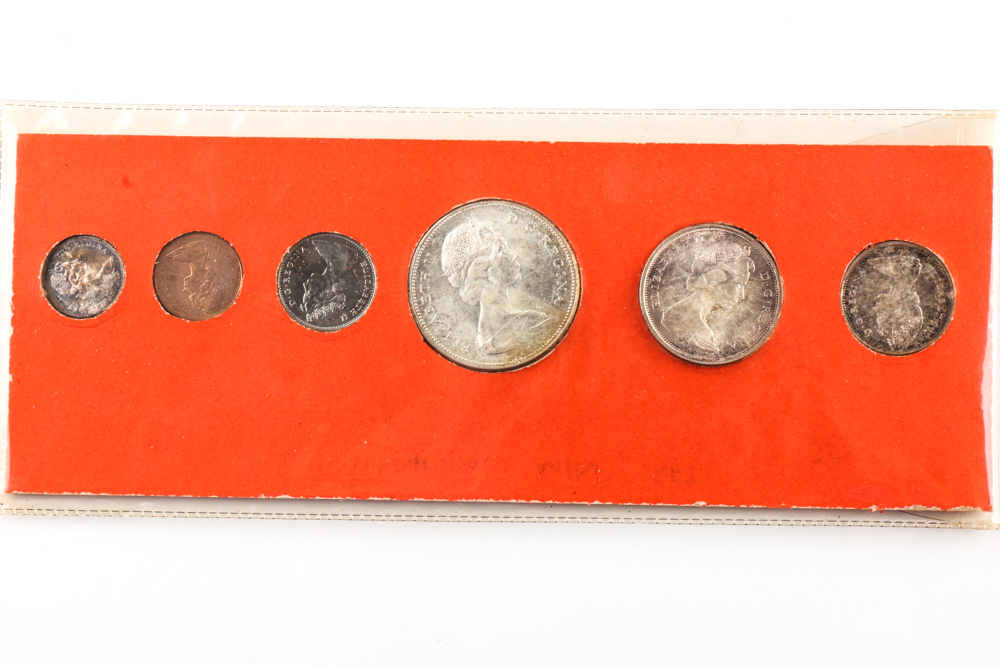 Pair of 1967 Canadian Centennial Mint Sets