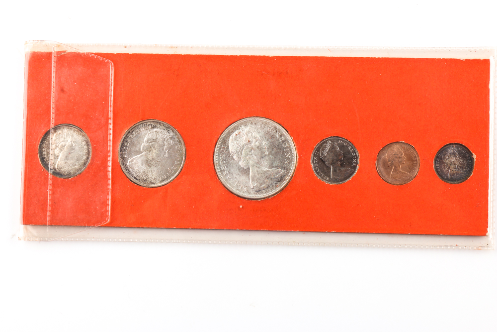 Pair of 1967 Canadian Centennial Mint Sets