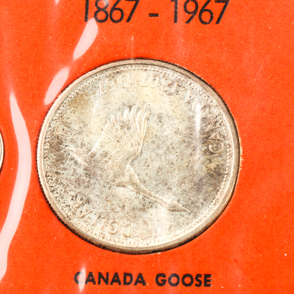 Pair of 1967 Canadian Centennial Mint Sets