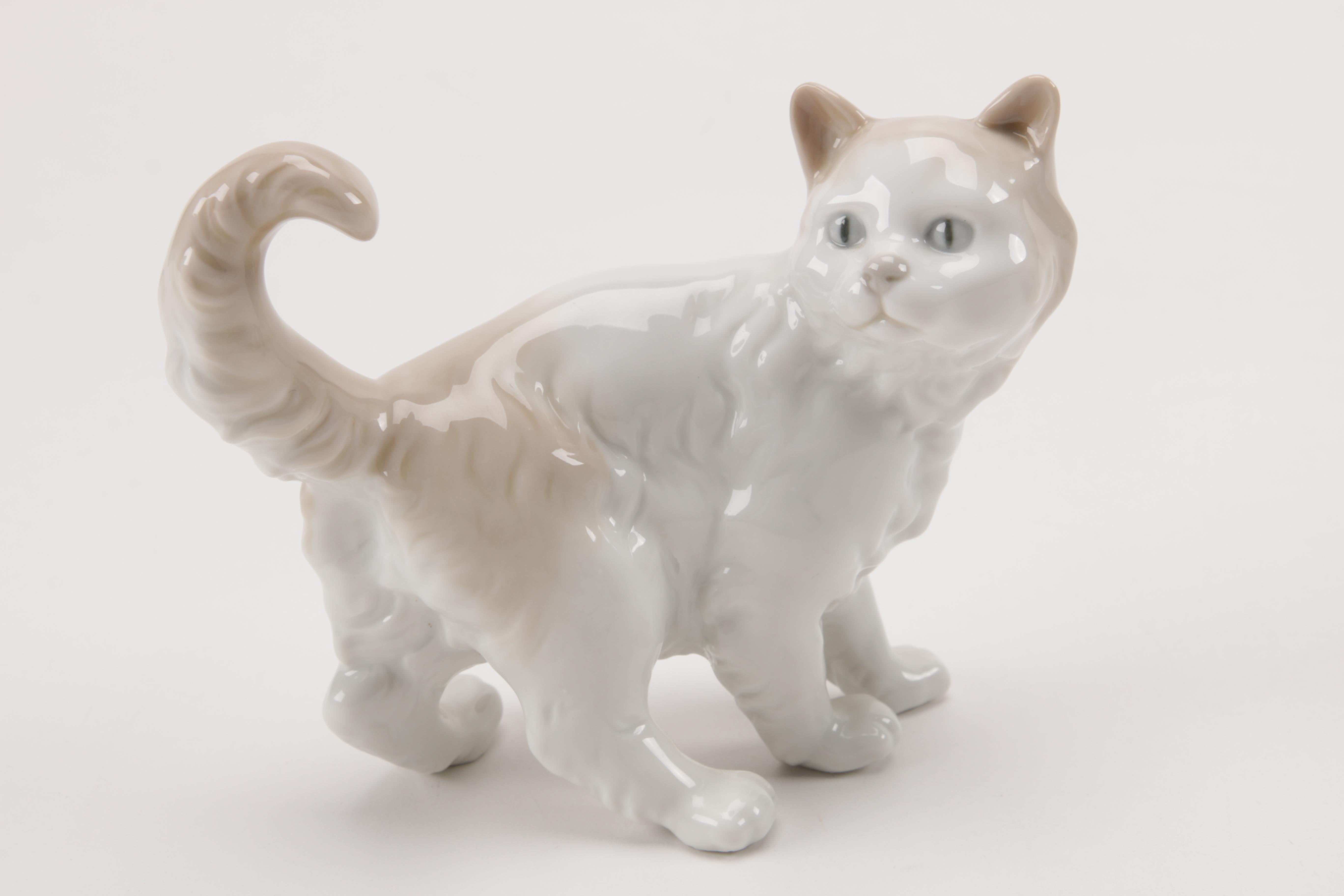 Ceramic Cat Figurines