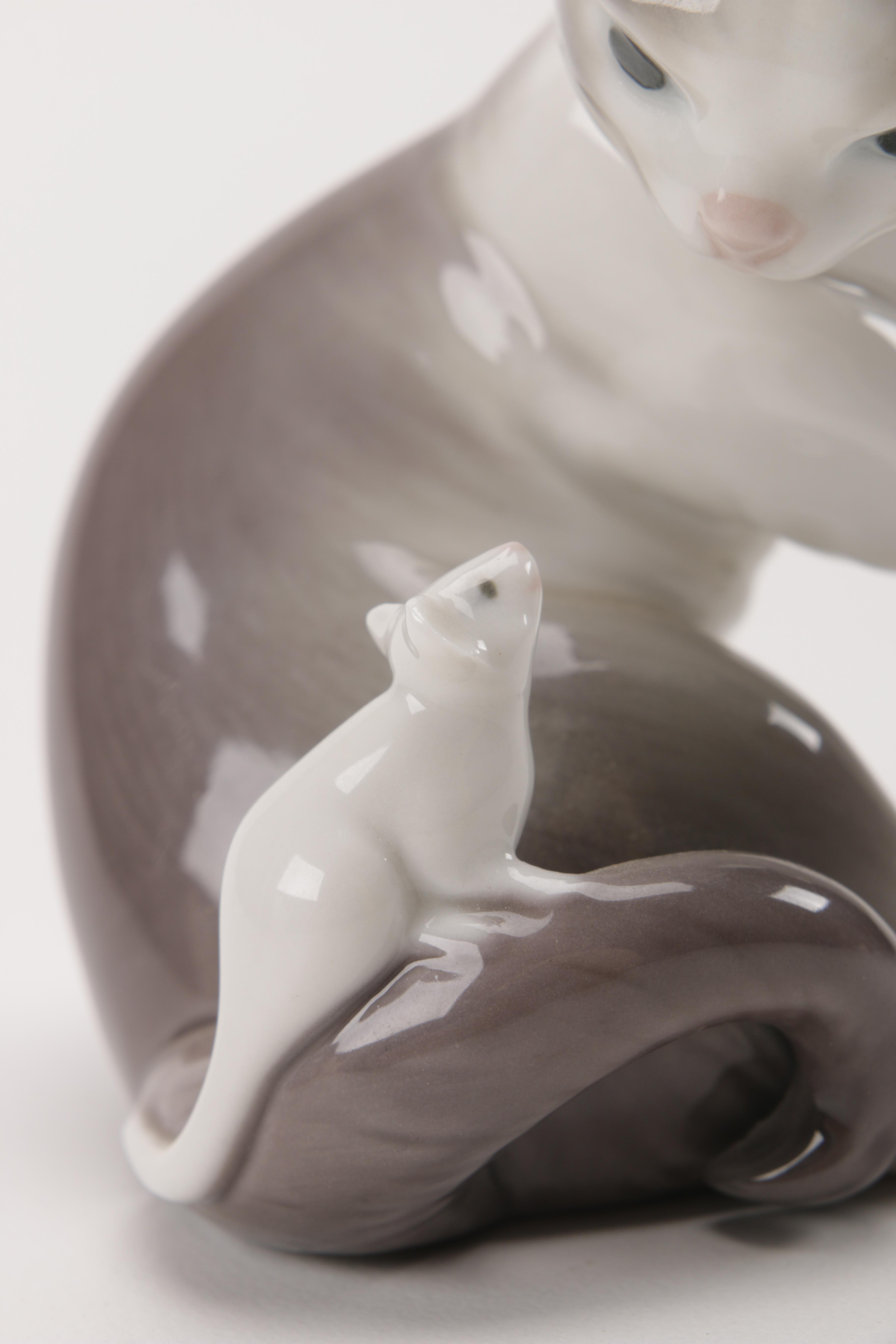 Ceramic Cat Figurines