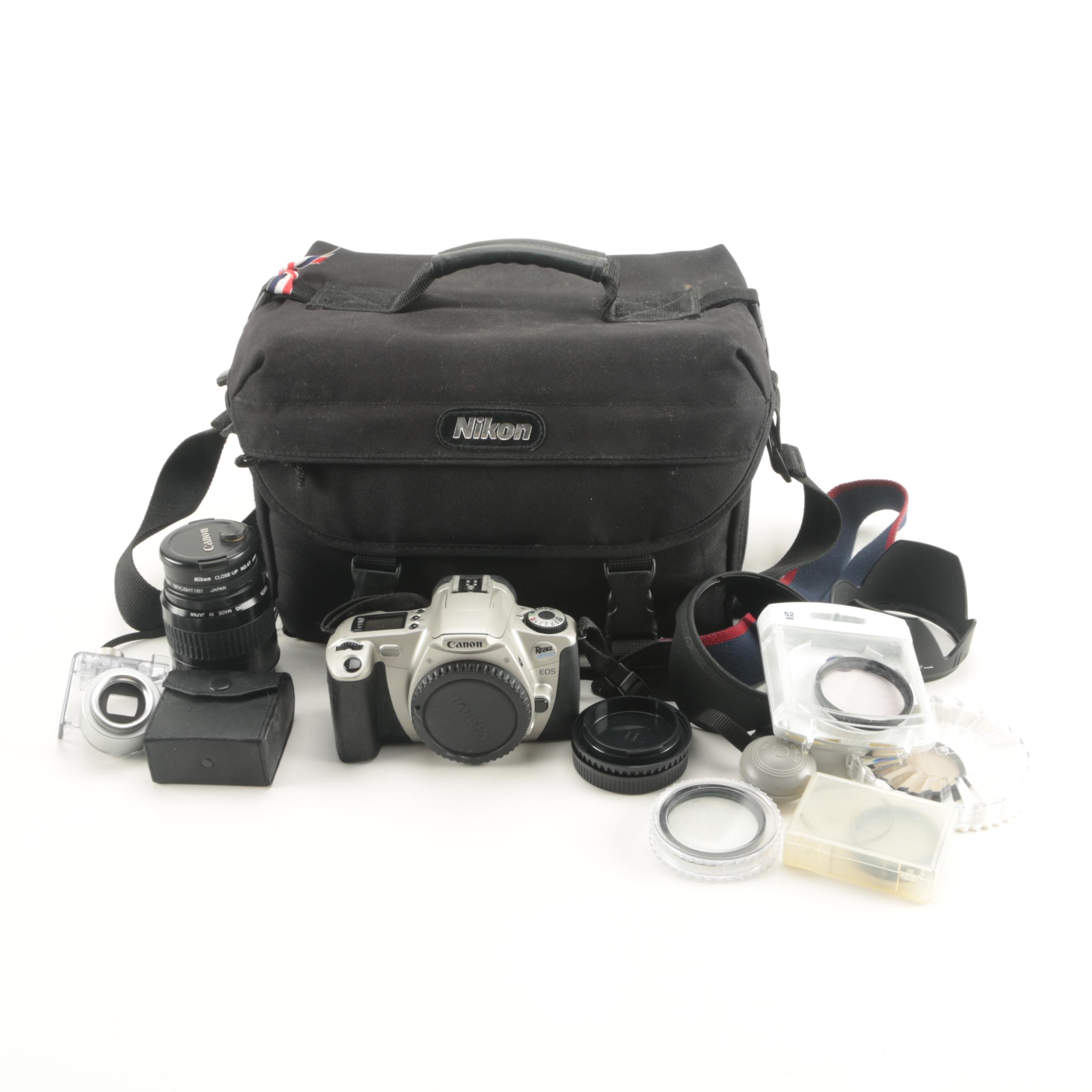 Canon 35mm Camera and Accessories