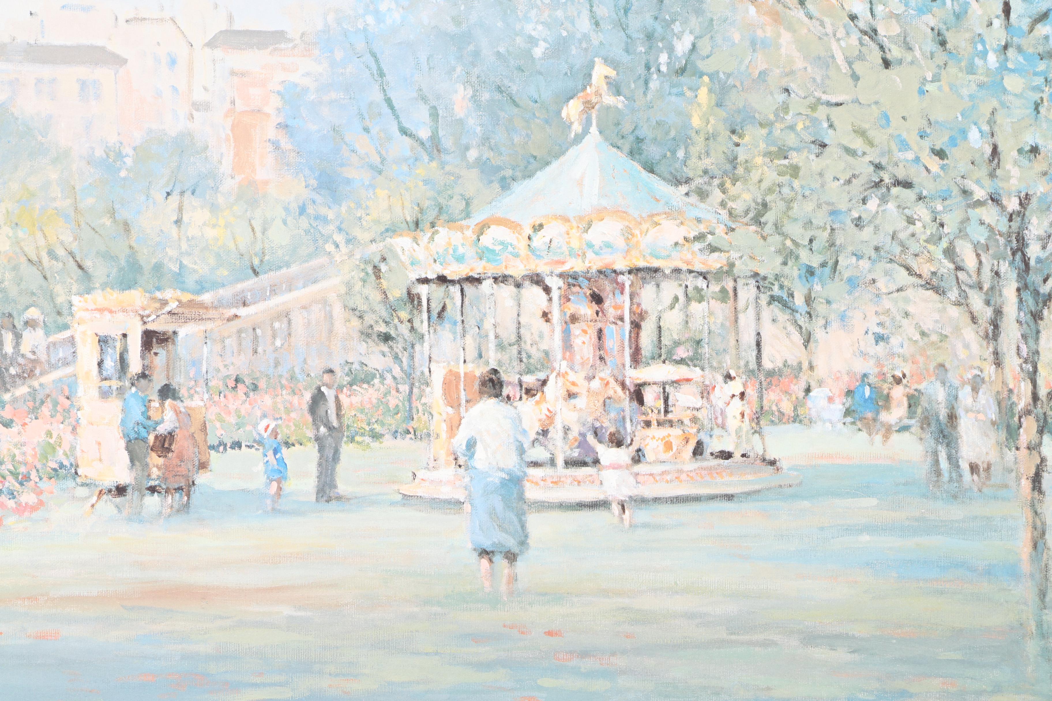 Lewis Gordon Limited Edition Offset Lithograph "Sunny Afternoon"