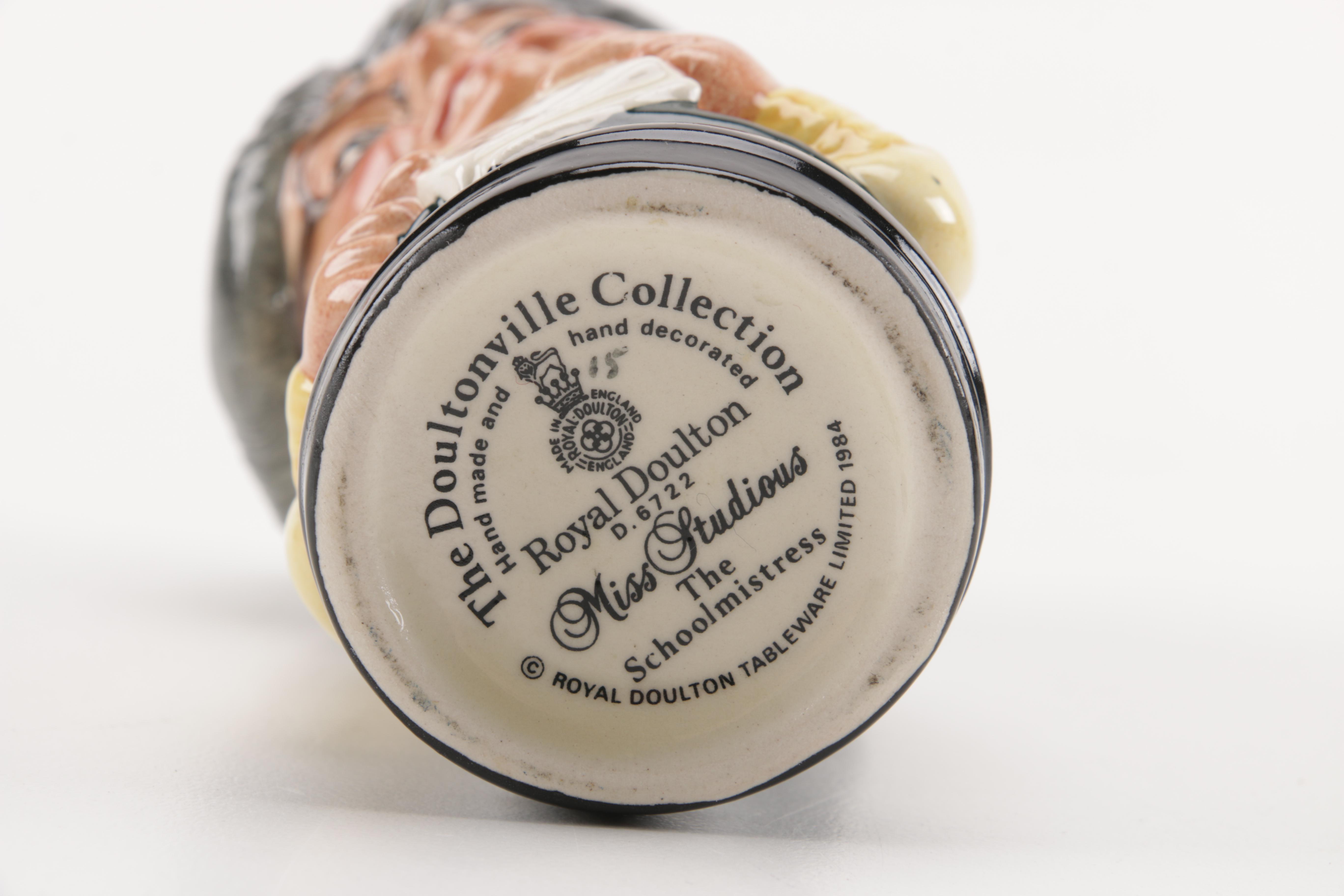 Royal Doulton Character Jugs From the "Doultonville Collection" C. 1983 - 1991