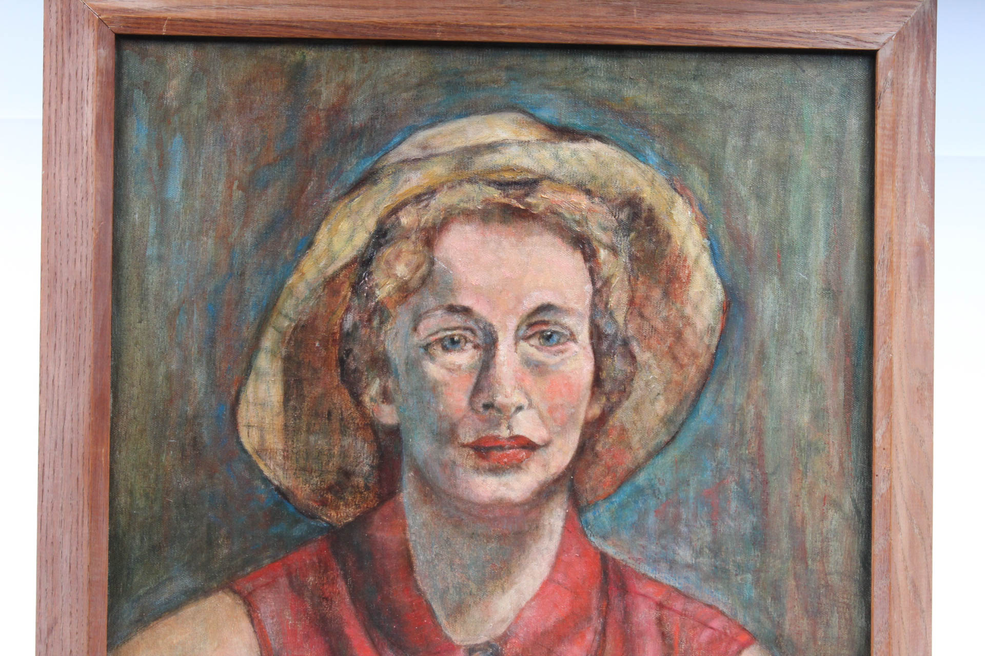 Gay Badenoch Original Oil Painting "Garden Girl"