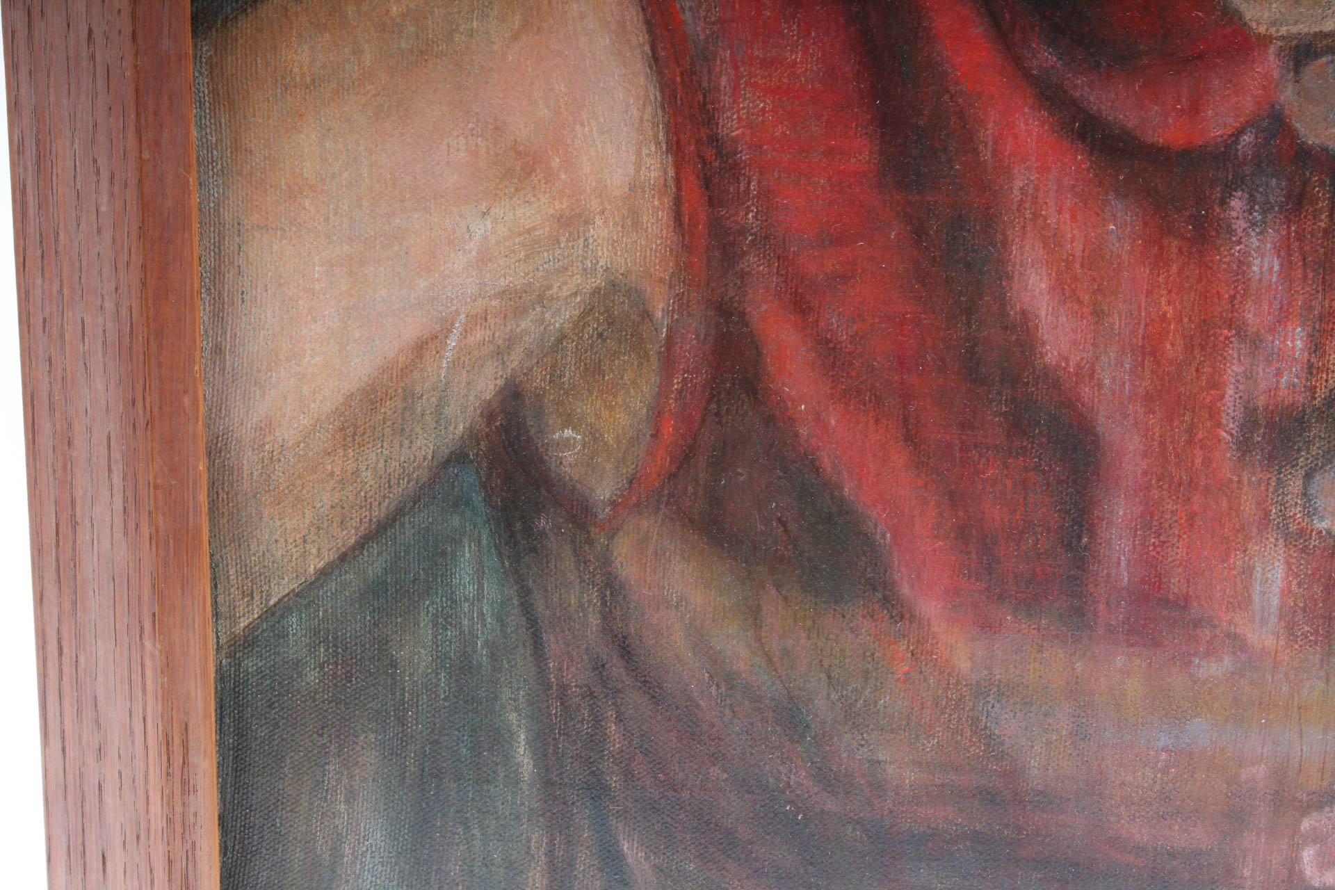 Gay Badenoch Original Oil Painting "Garden Girl"