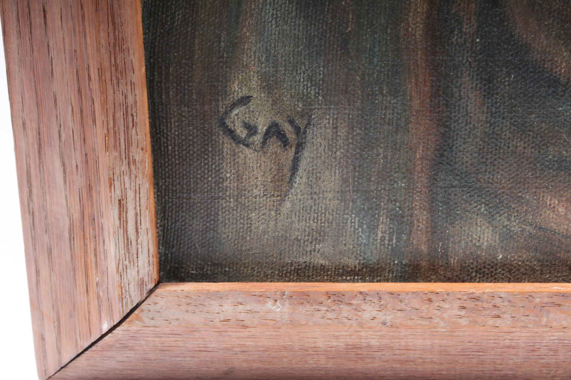 Gay Badenoch Original Oil Painting "Garden Girl"