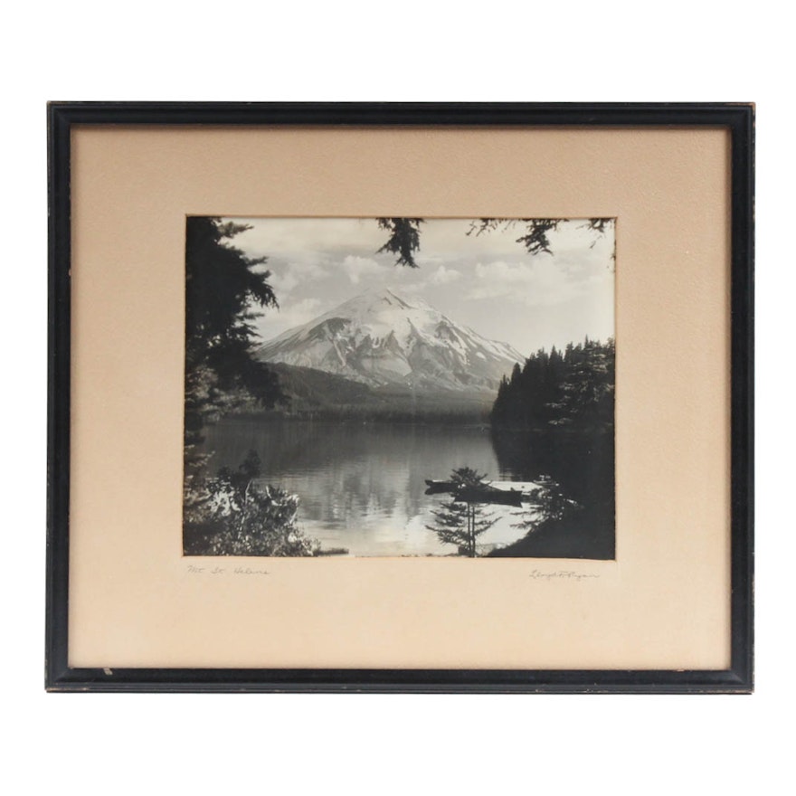 Lloyd F. Ryan "Mount St. Helens" Photograph from the Collection of Eleanor Roosevelt