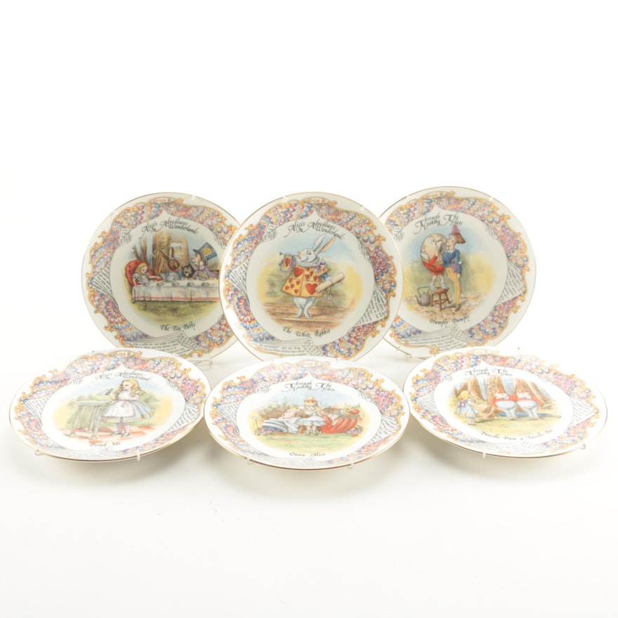 Collectible Alice In Wonderland Plates