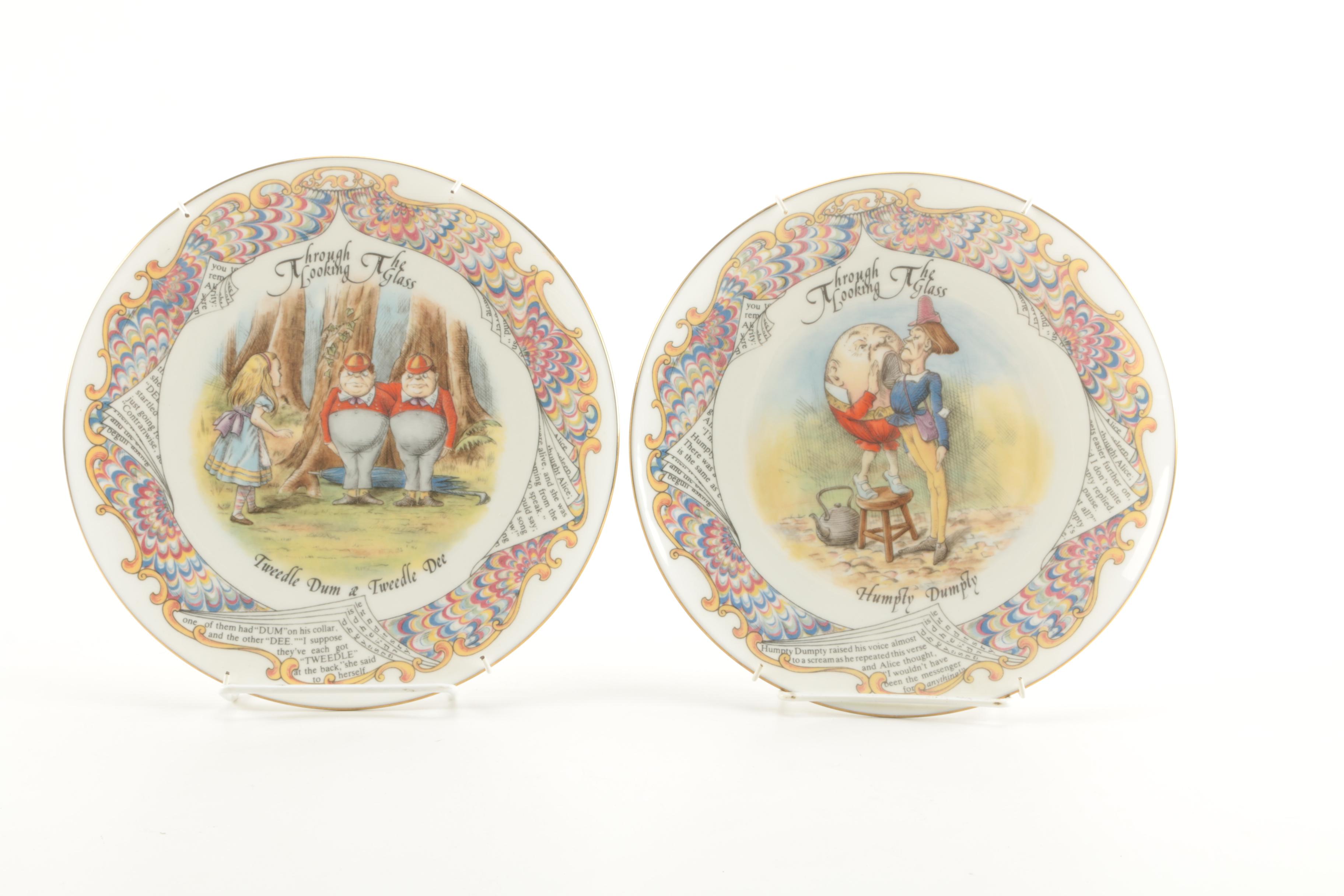 Collectible Alice In Wonderland Plates