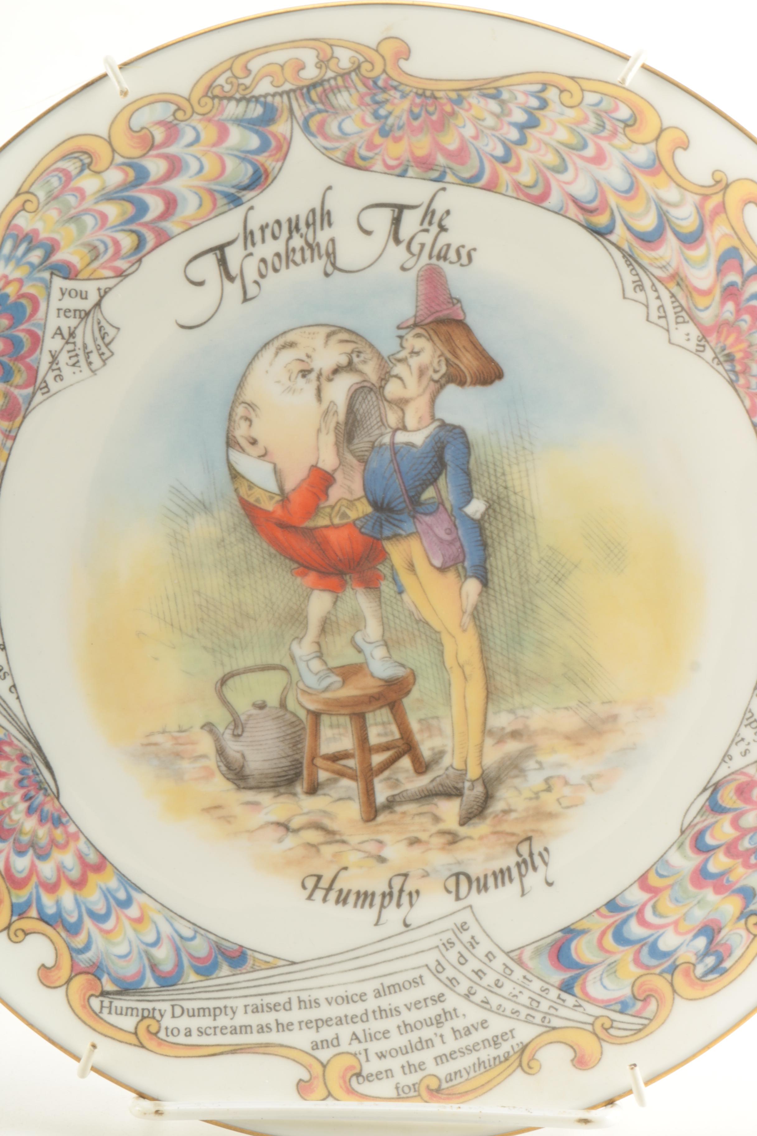 Collectible Alice In Wonderland Plates