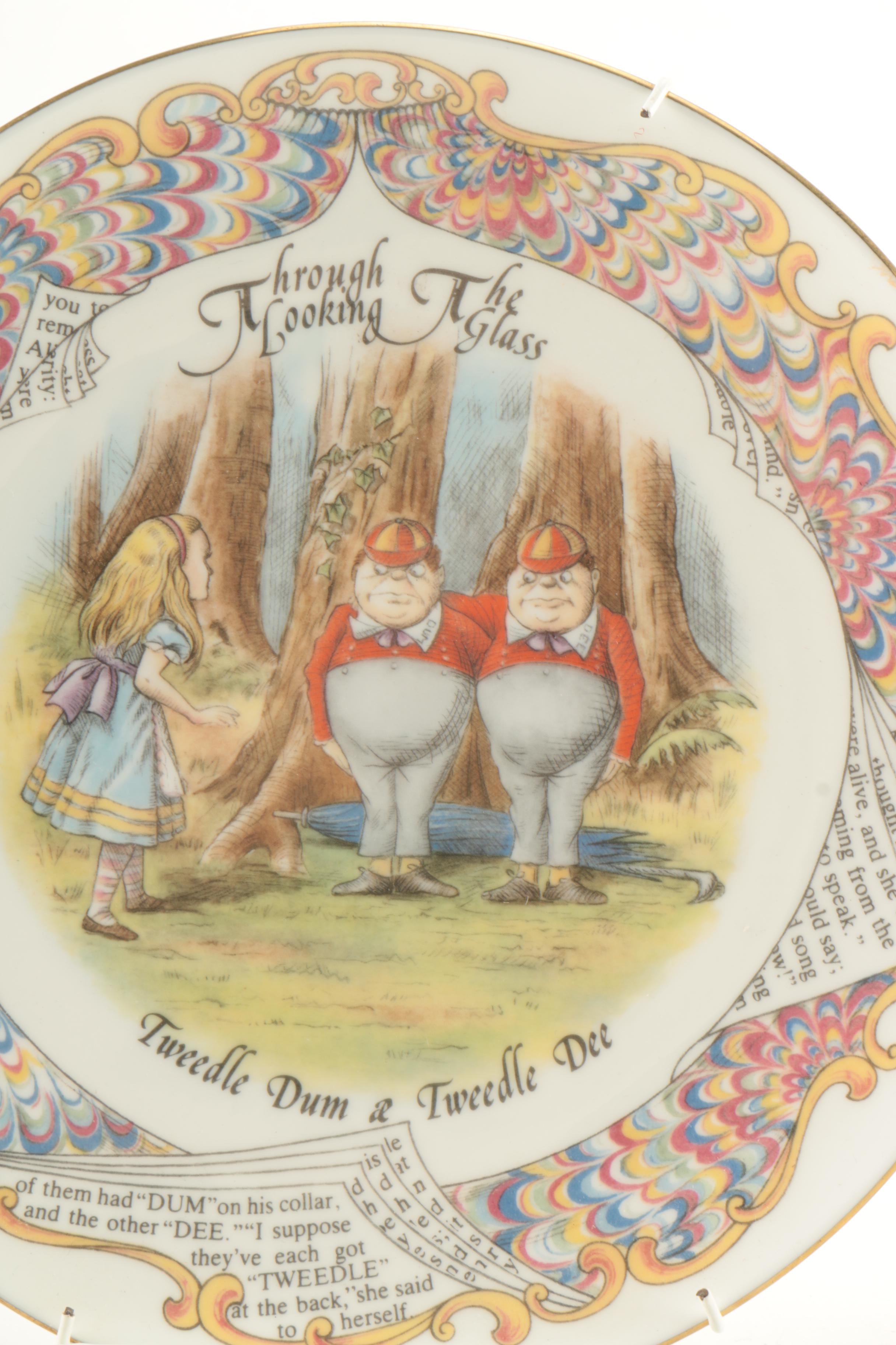 Collectible Alice In Wonderland Plates