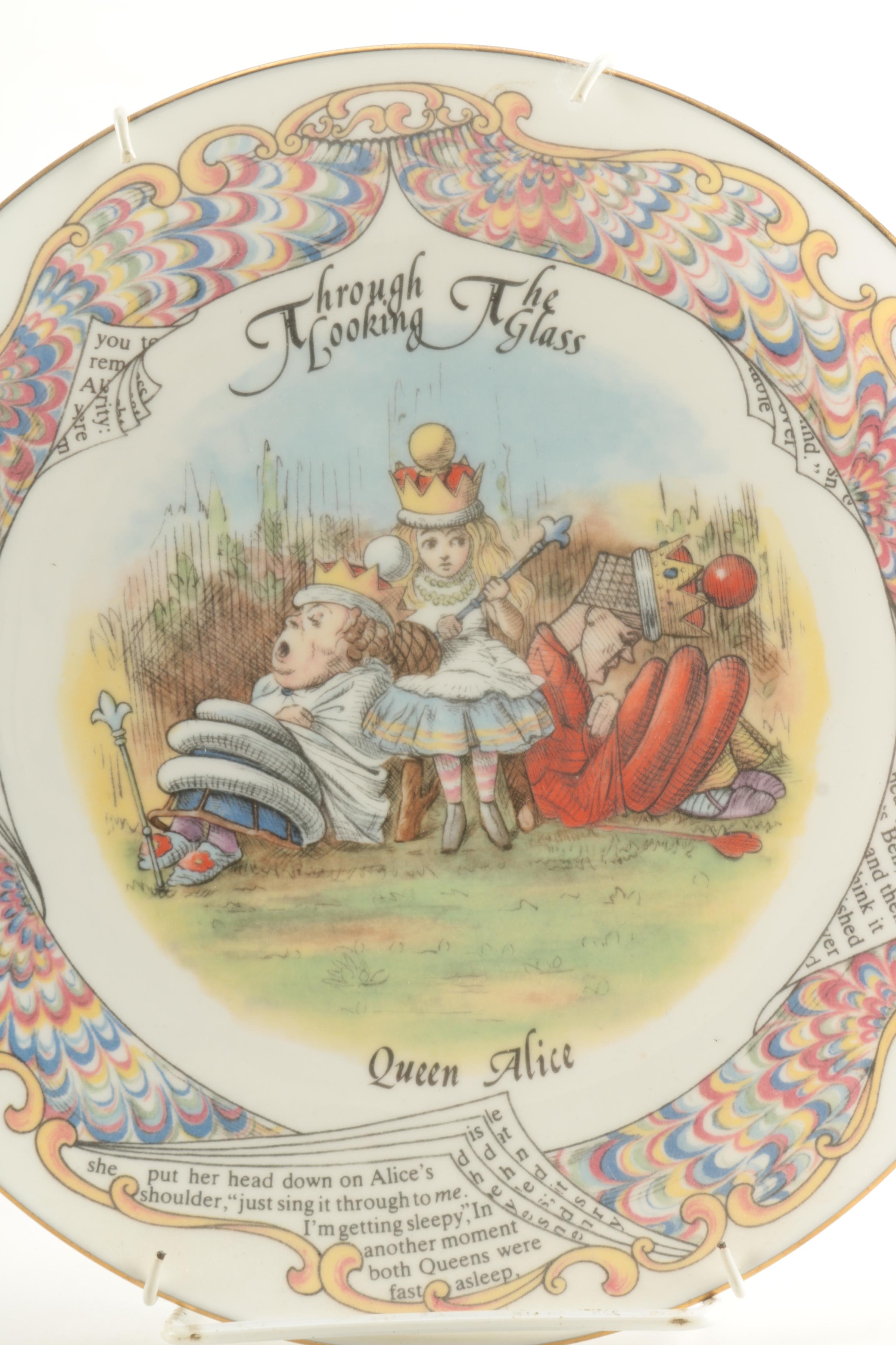 Collectible Alice In Wonderland Plates