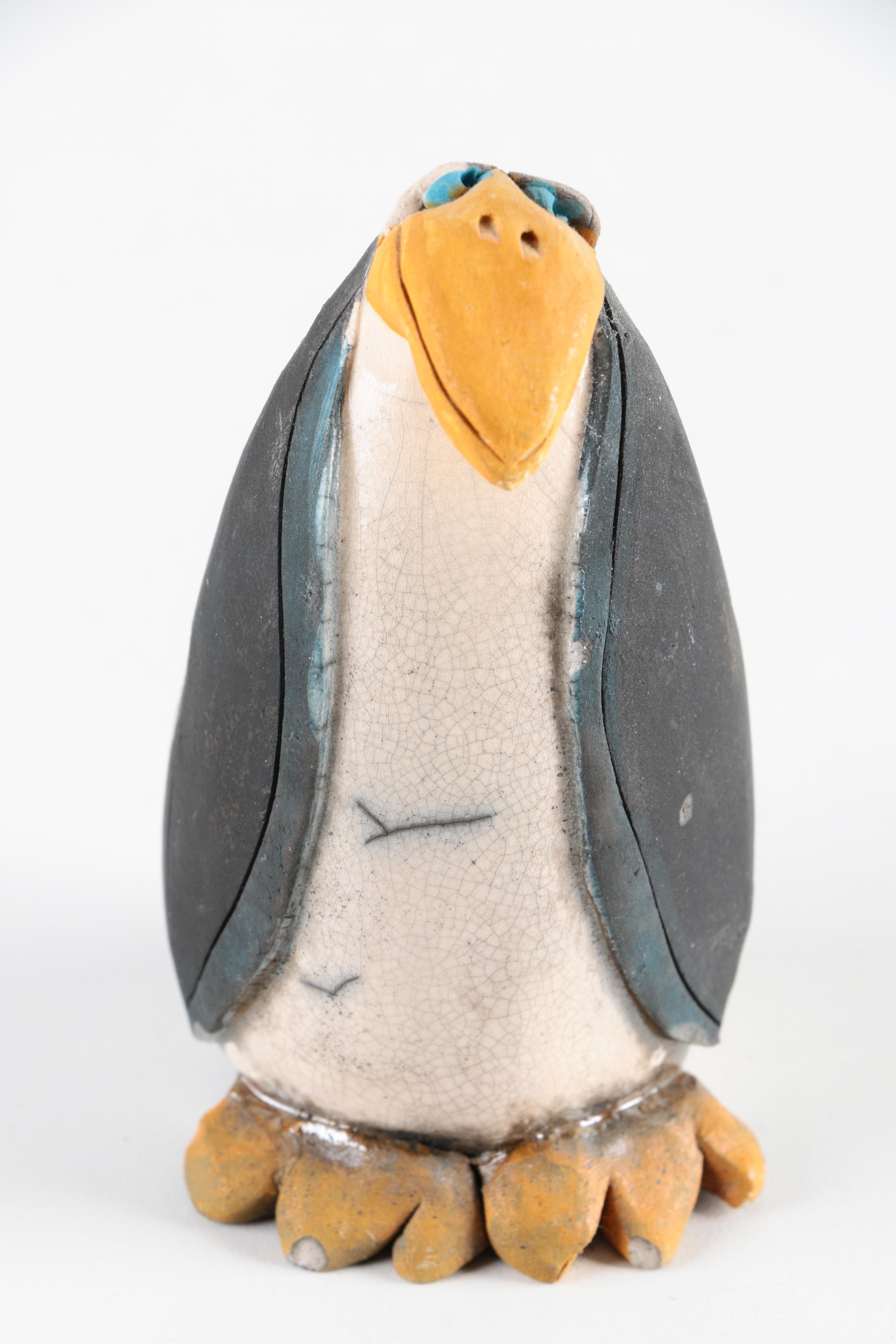 Chris Moses Art Pottery Animal Whistle Figurines