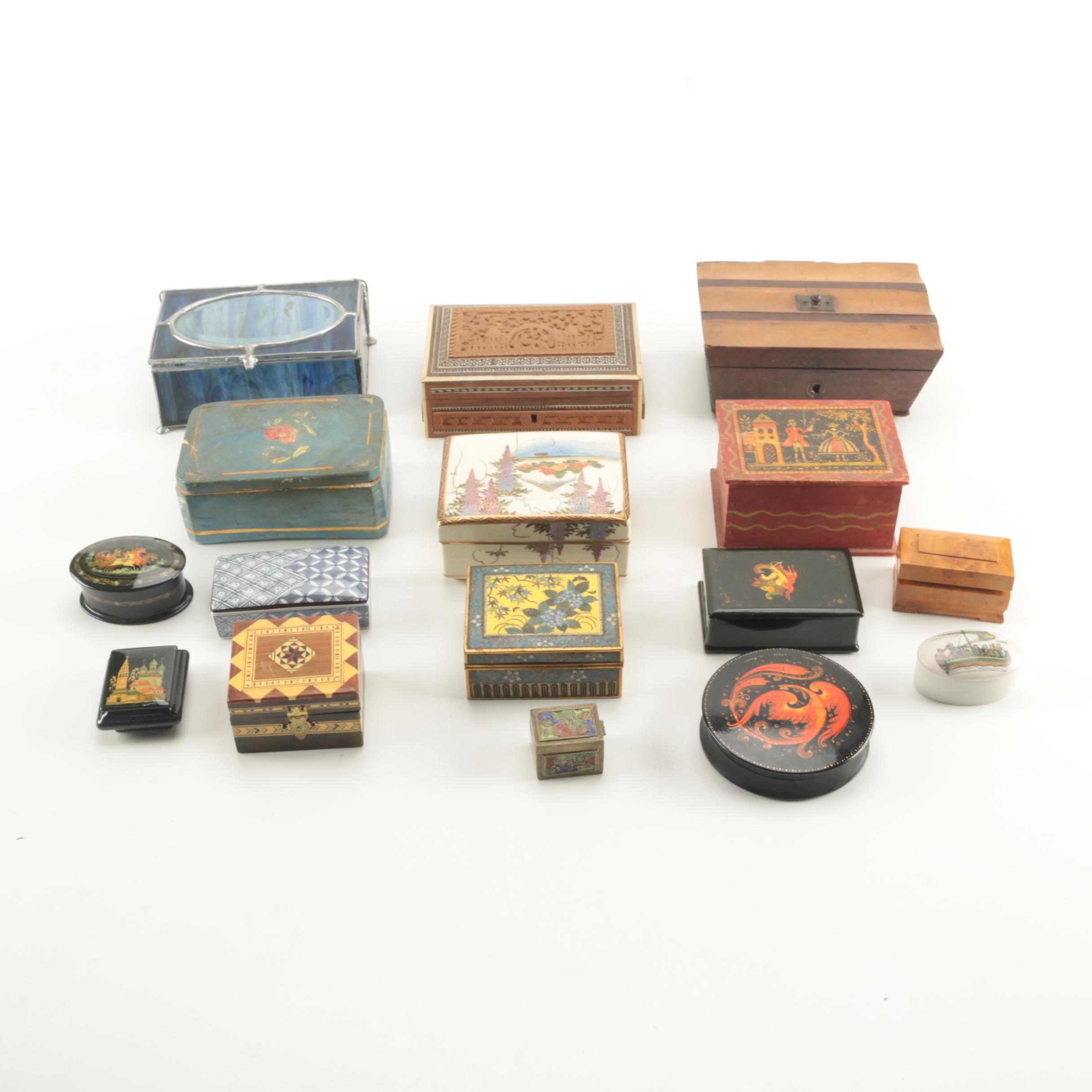 Vintage Trinket Boxes