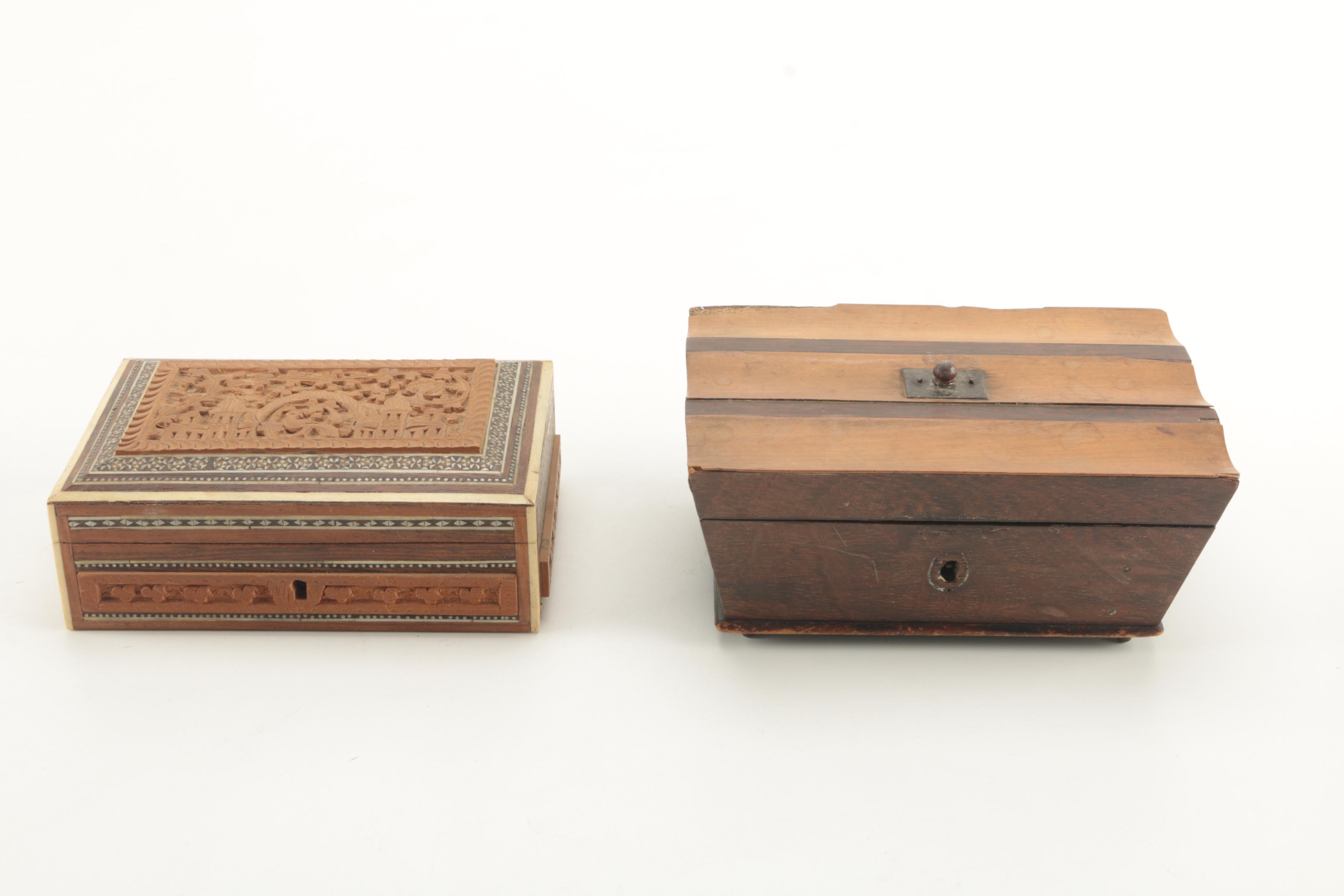 Vintage Trinket Boxes