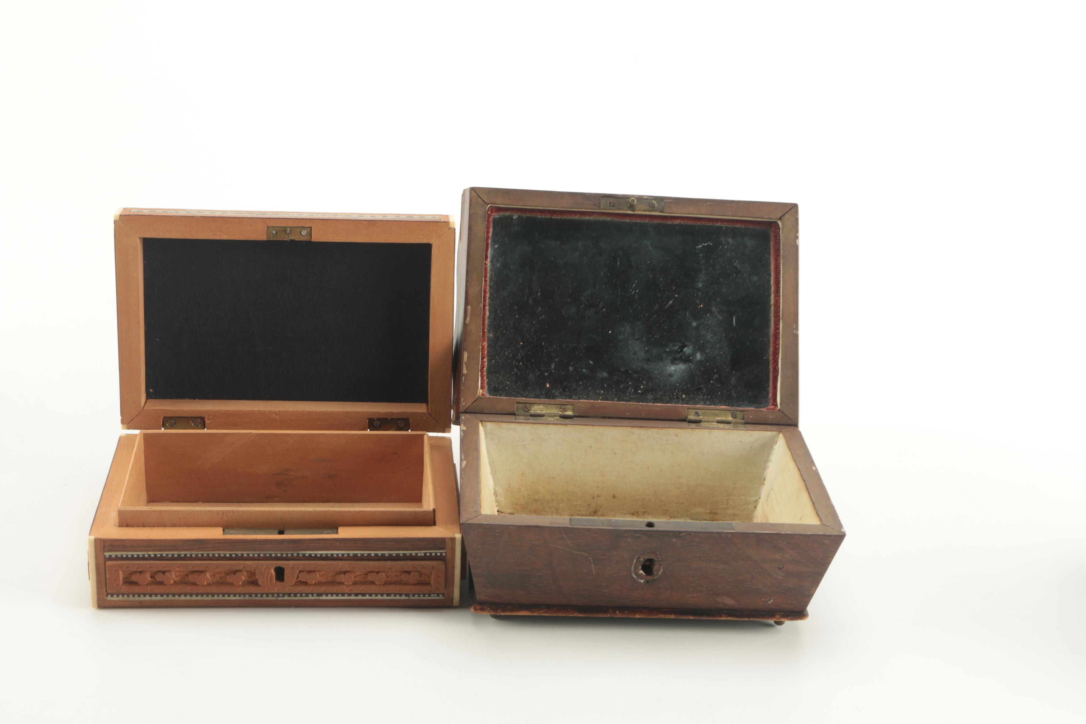 Vintage Trinket Boxes