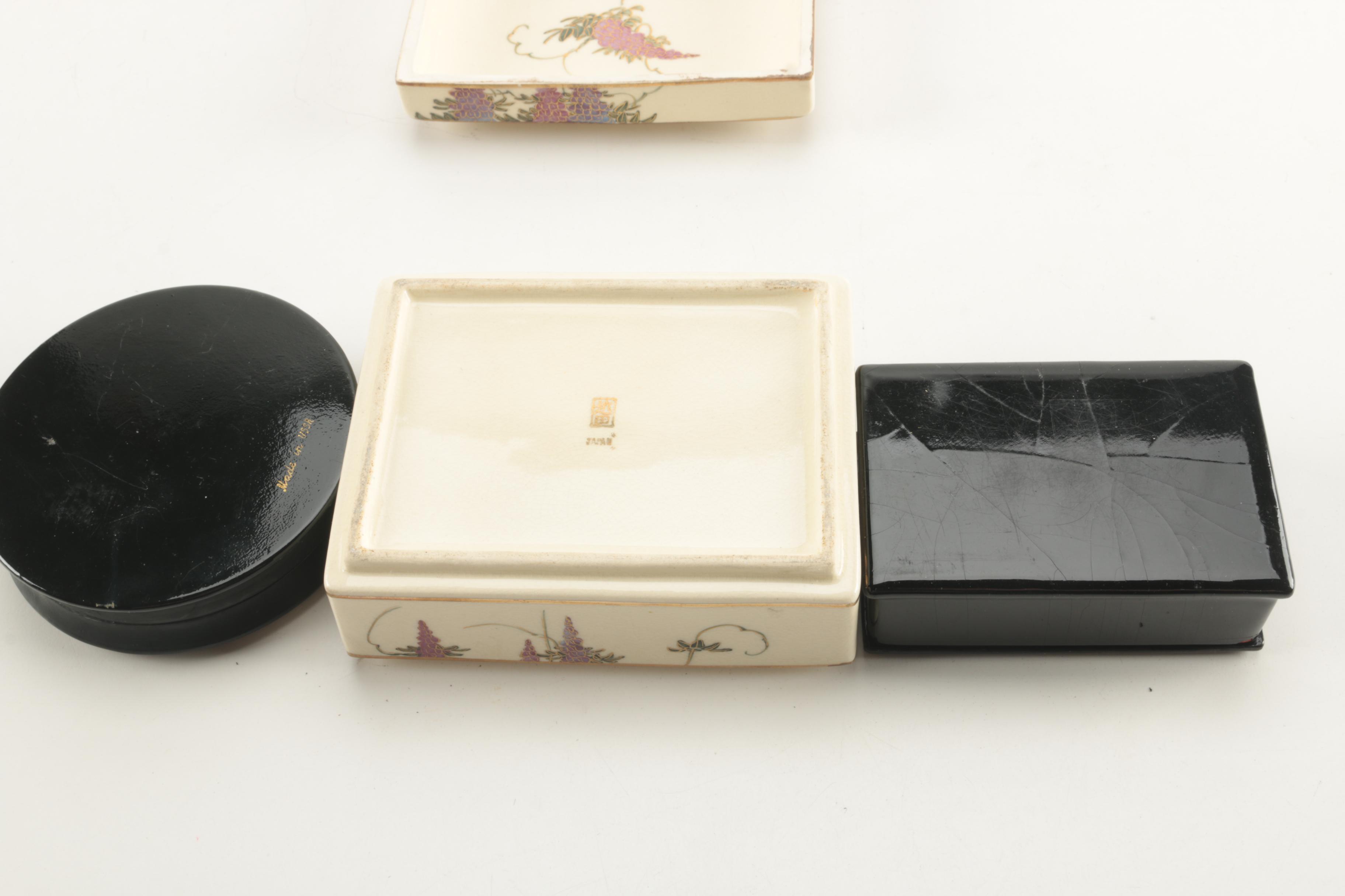 Vintage Trinket Boxes