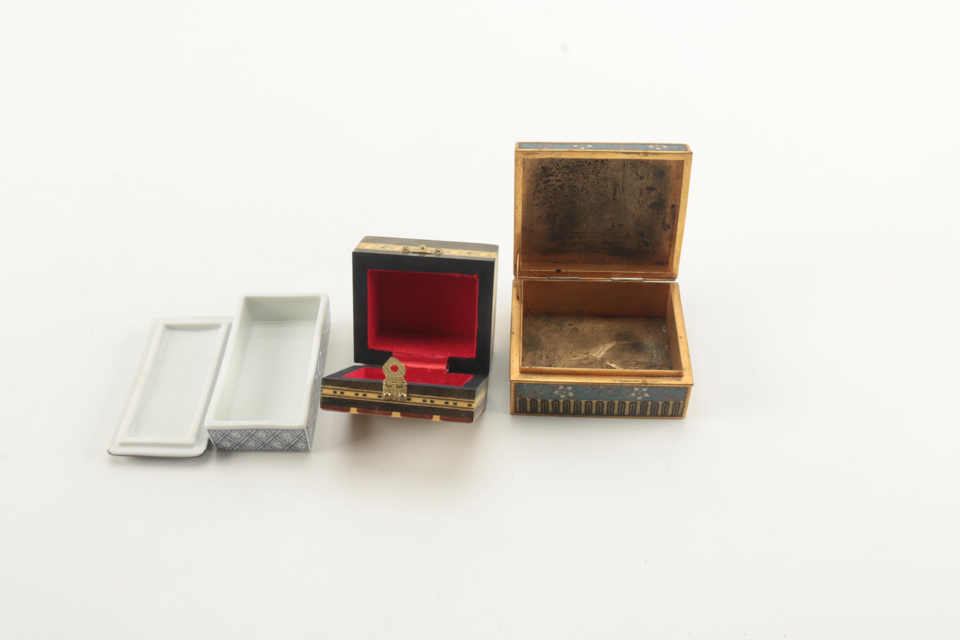 Vintage Trinket Boxes