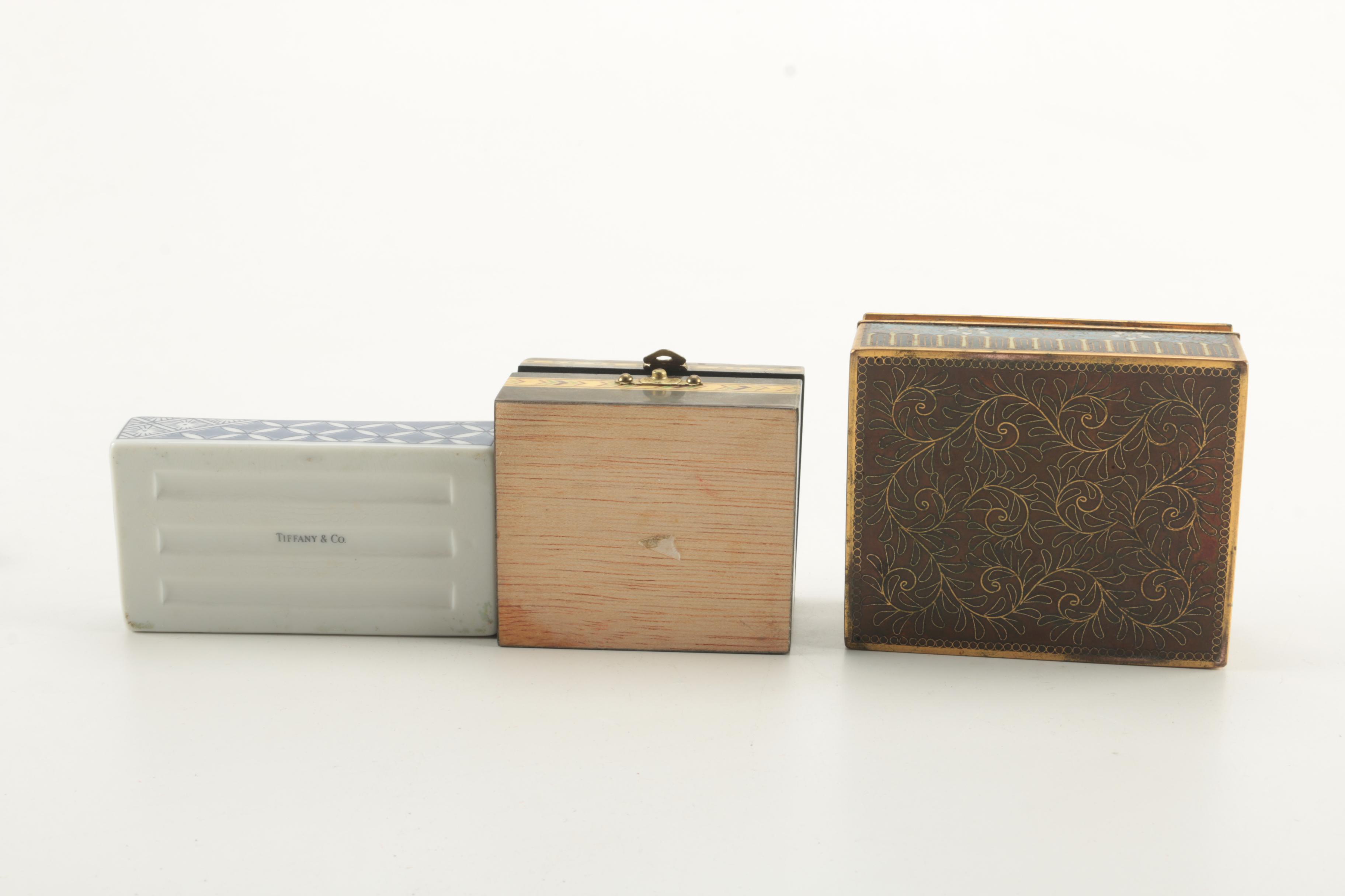 Vintage Trinket Boxes