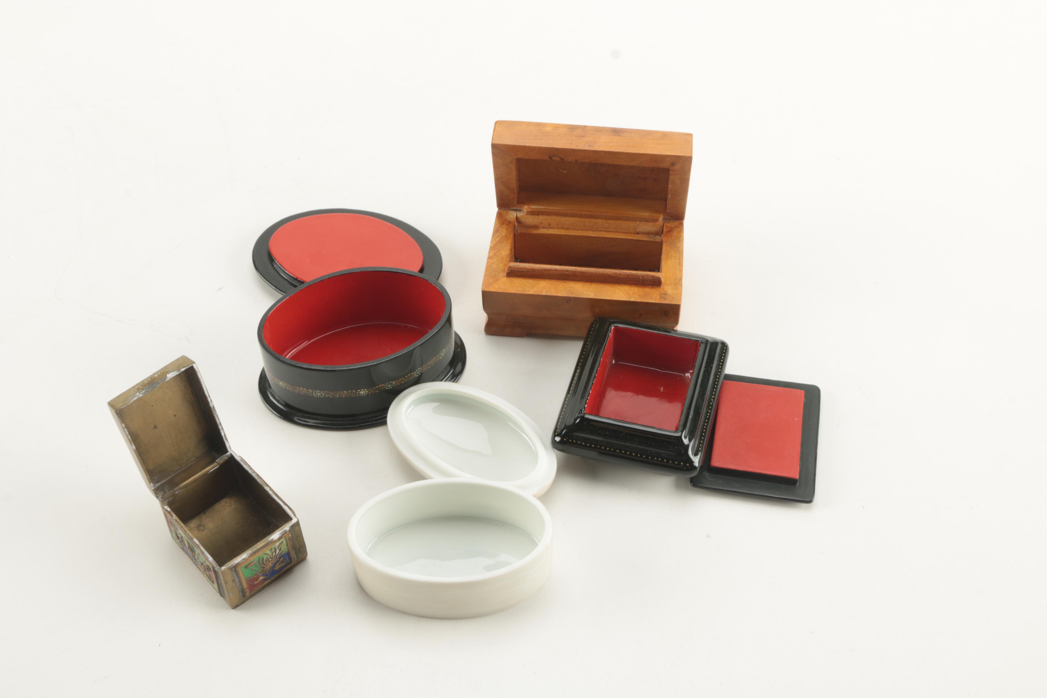 Vintage Trinket Boxes