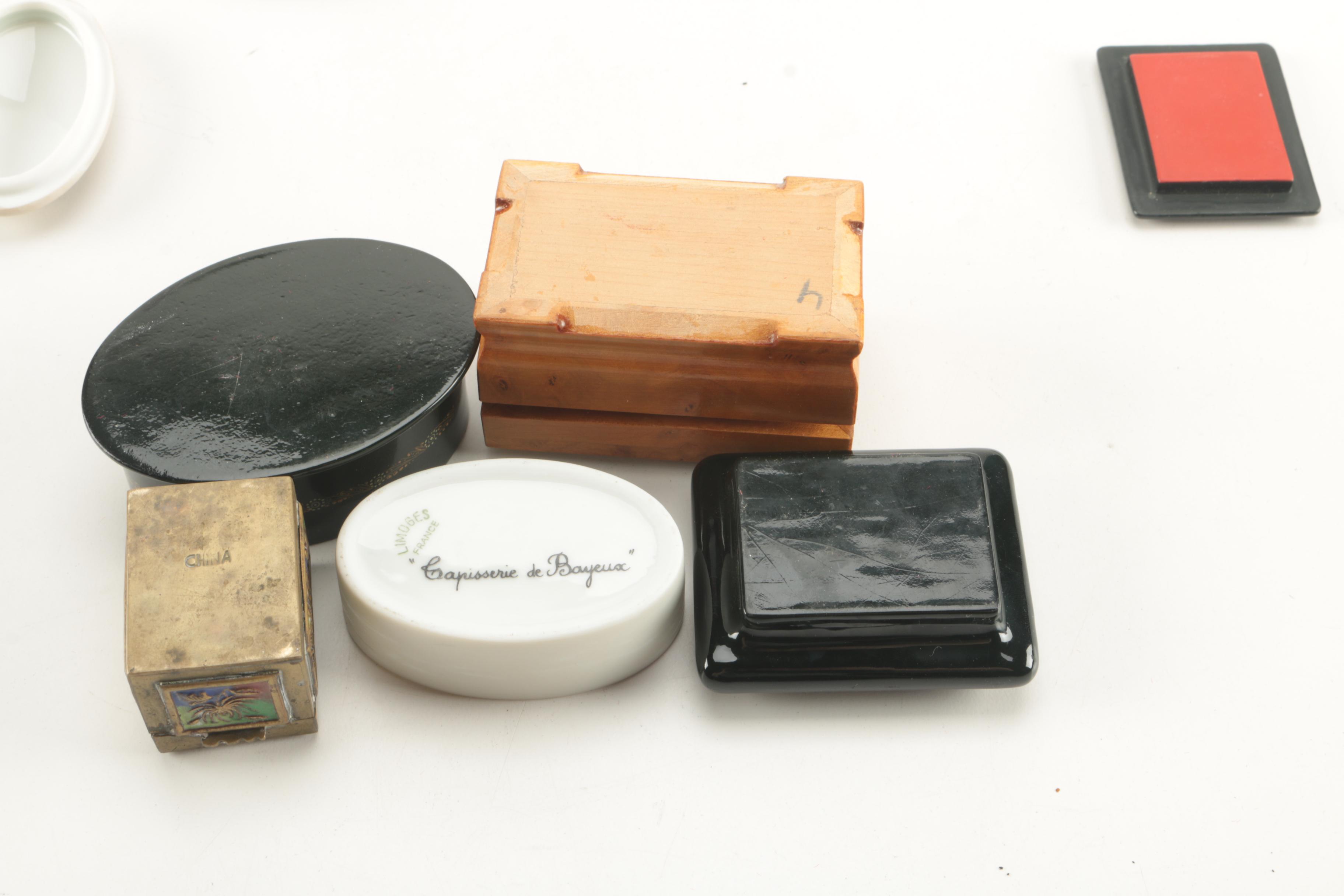 Vintage Trinket Boxes