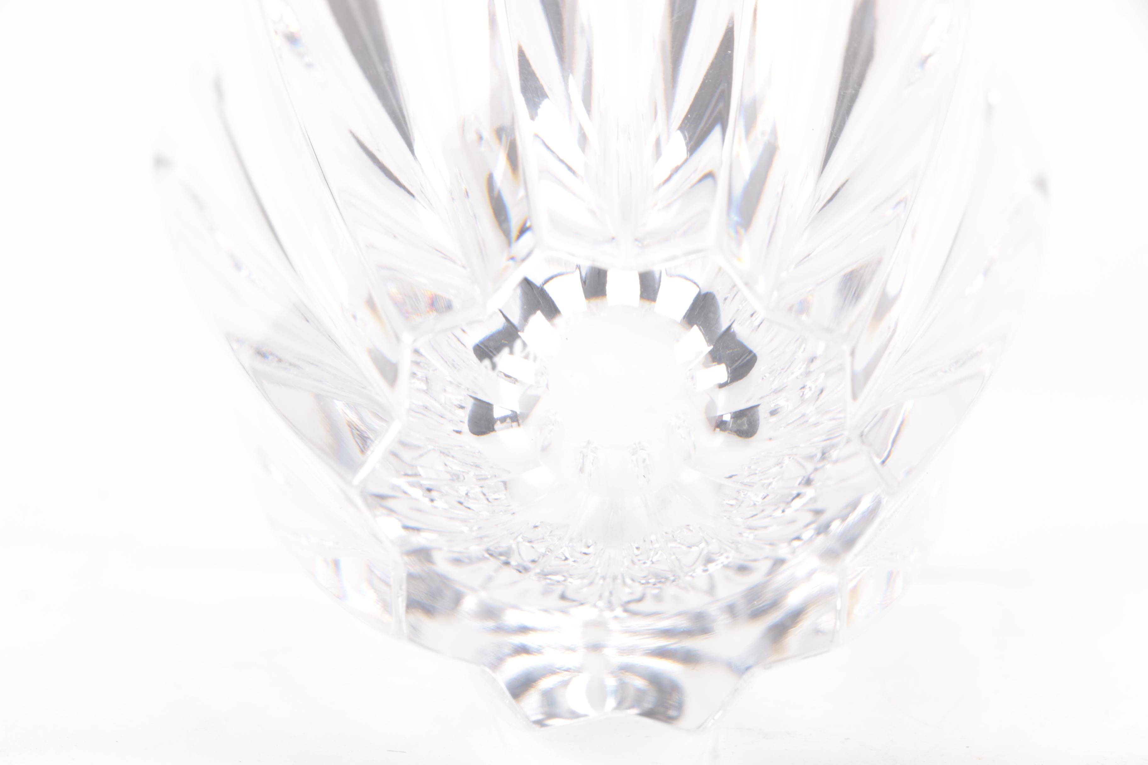 Orrefors "Fleur" Crystal Vase