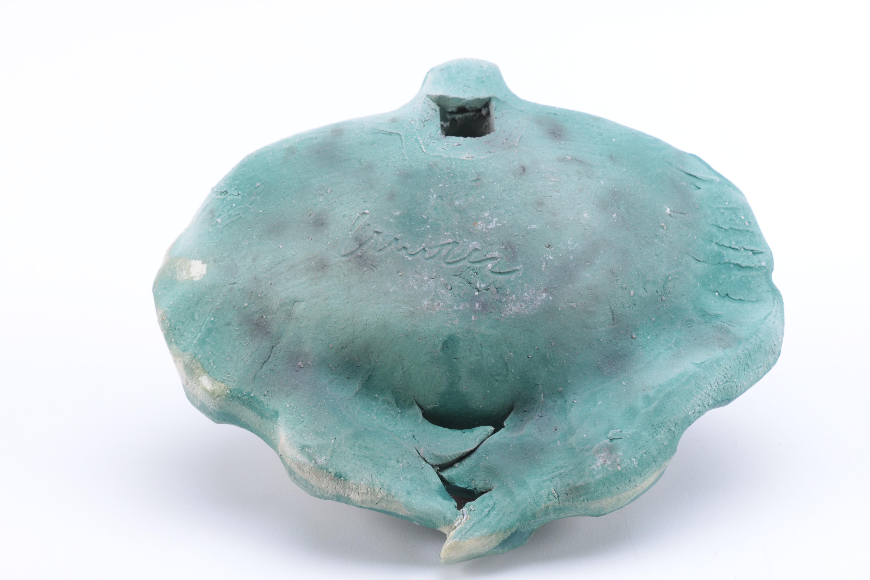 Chris Moses Art Pottery Animal Whistle Figurines