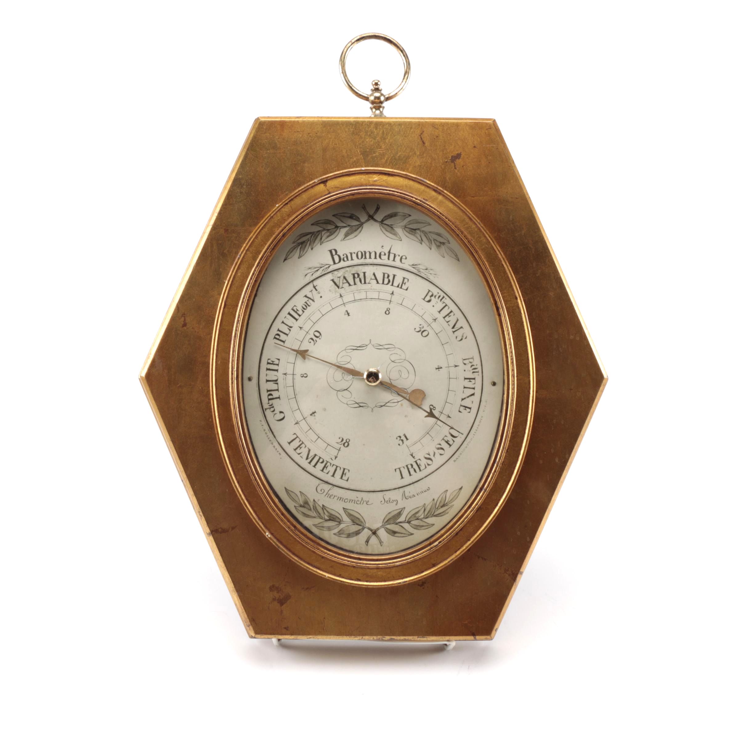 Decorative French Barometer