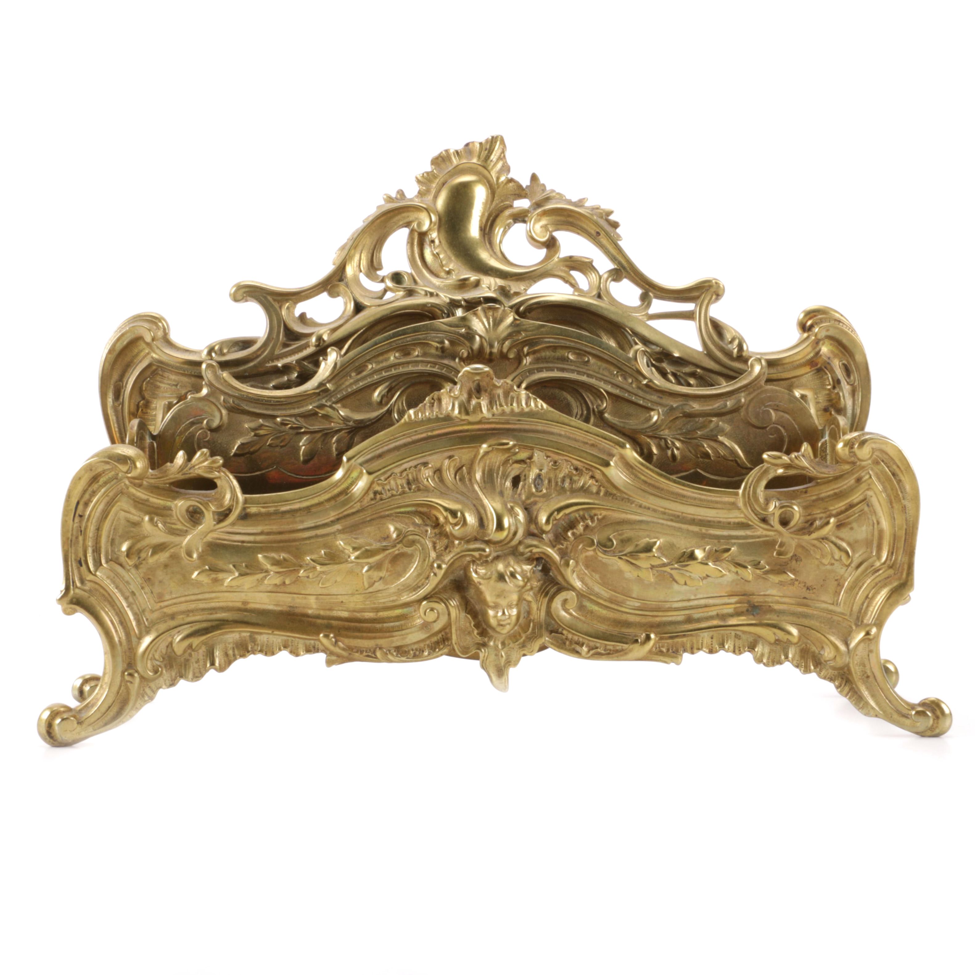 Brass Letter Holder