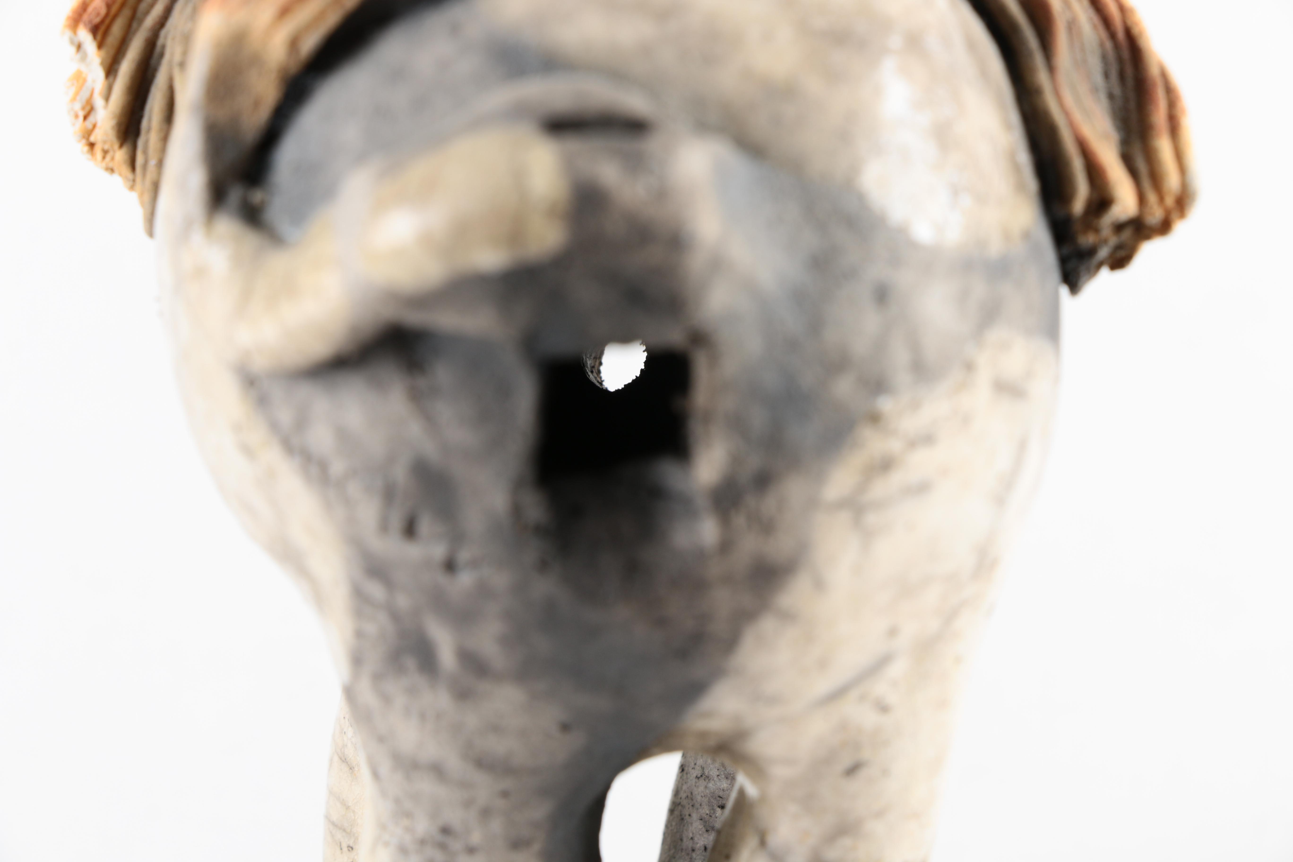 Chris Moses Art Pottery Animal Whistle Figurines