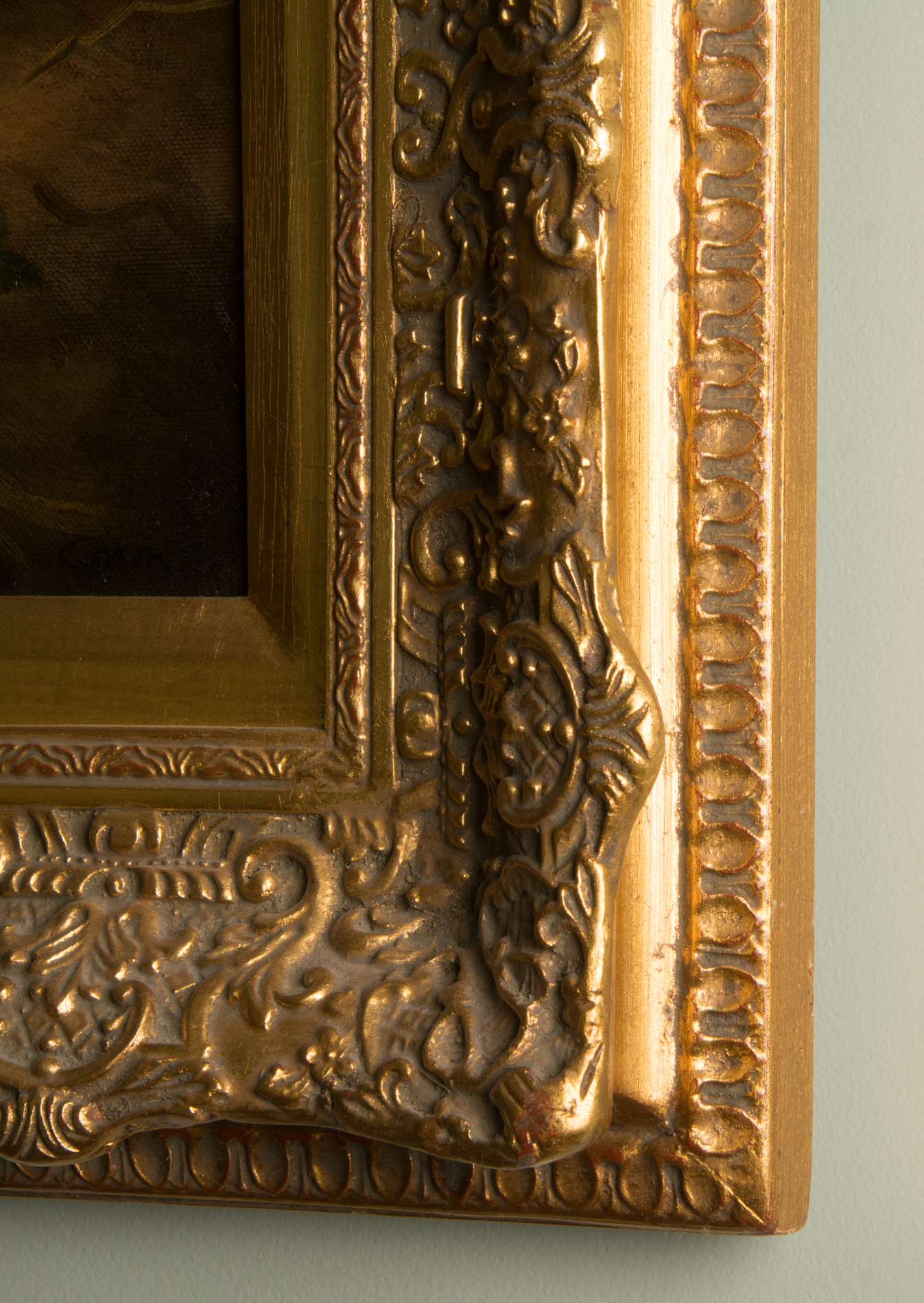 Oil Painting on Canvas of Rabbits