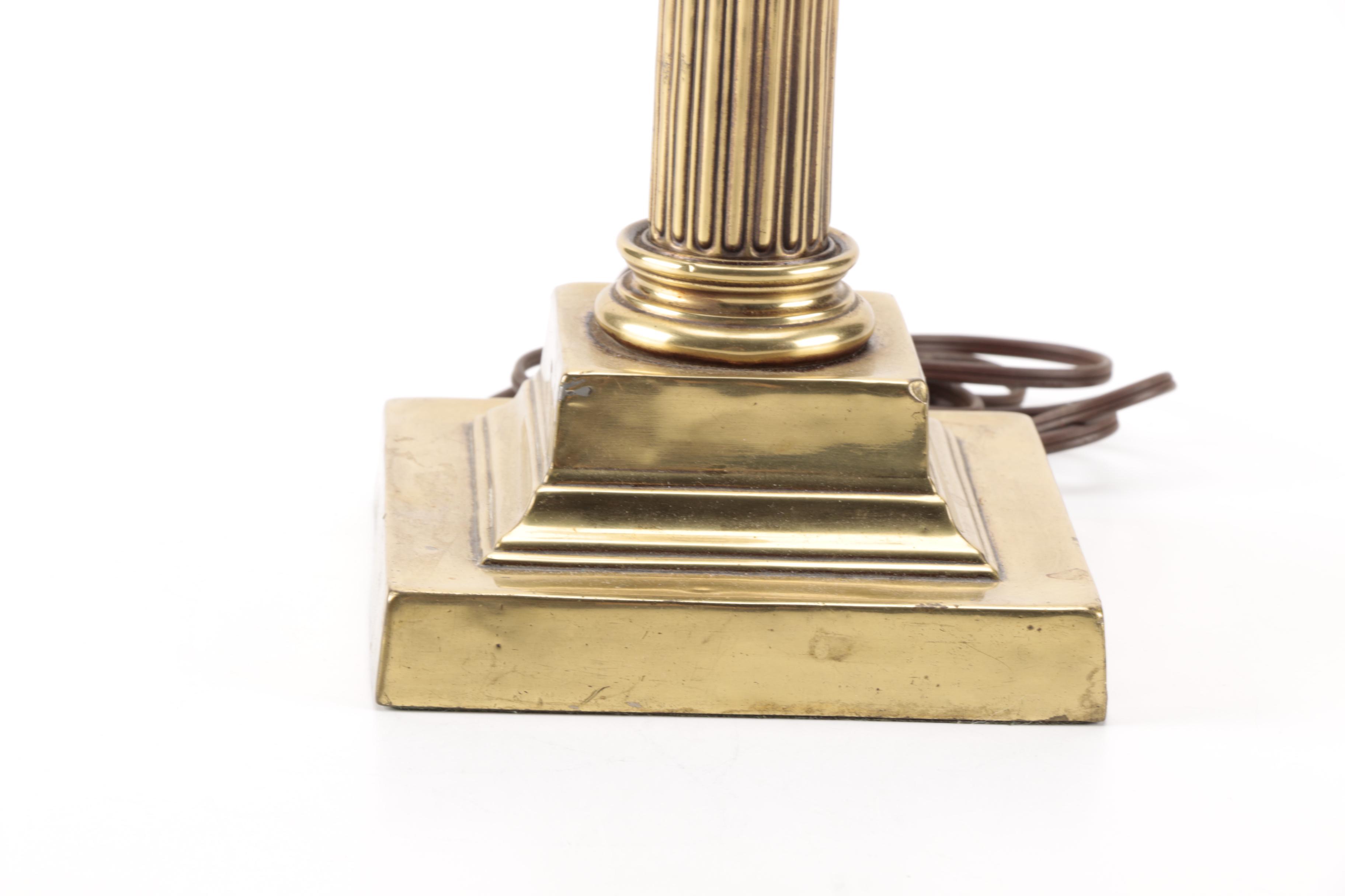 Corinthian Style Table Lamp