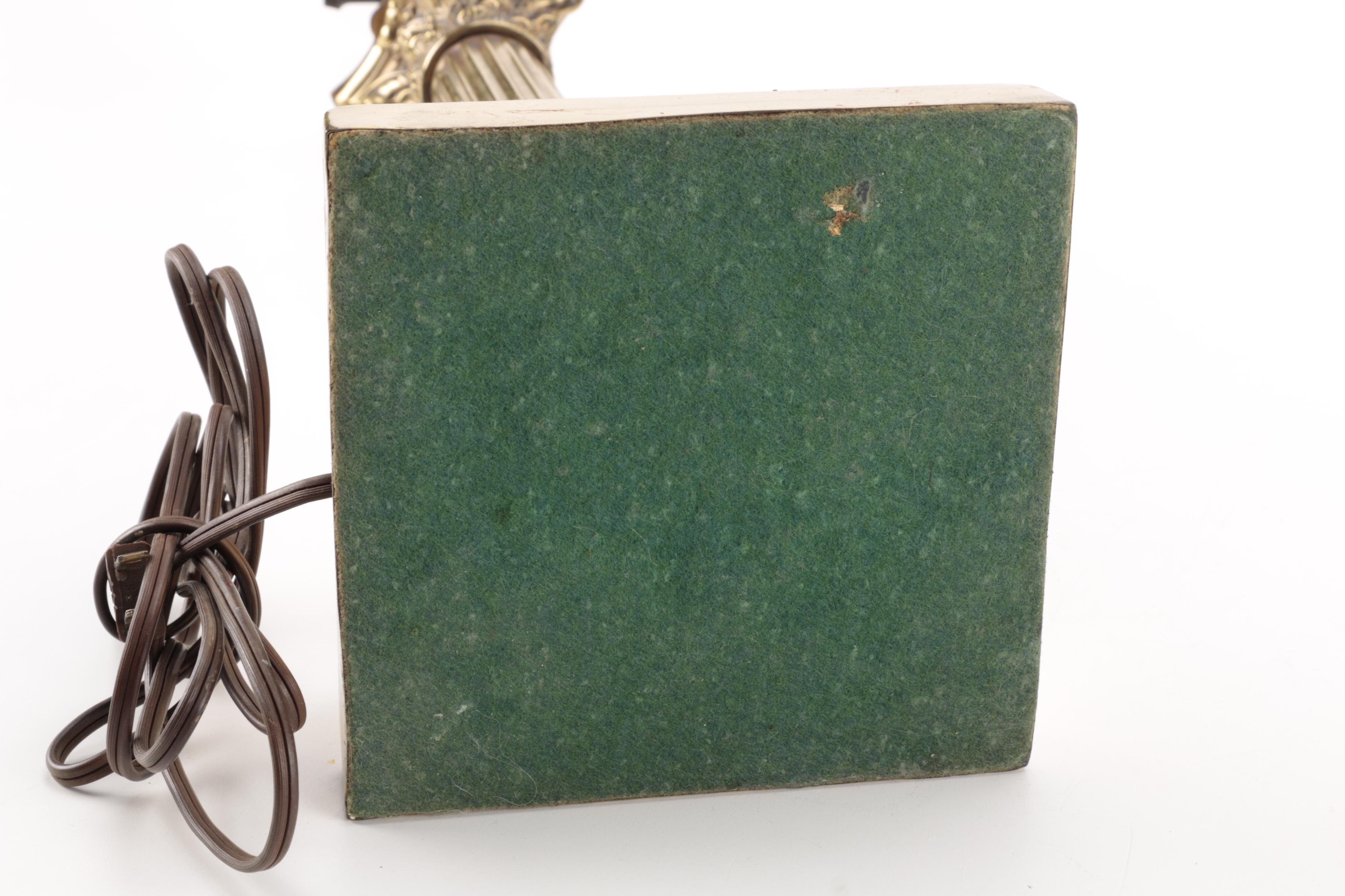 Corinthian Style Table Lamp