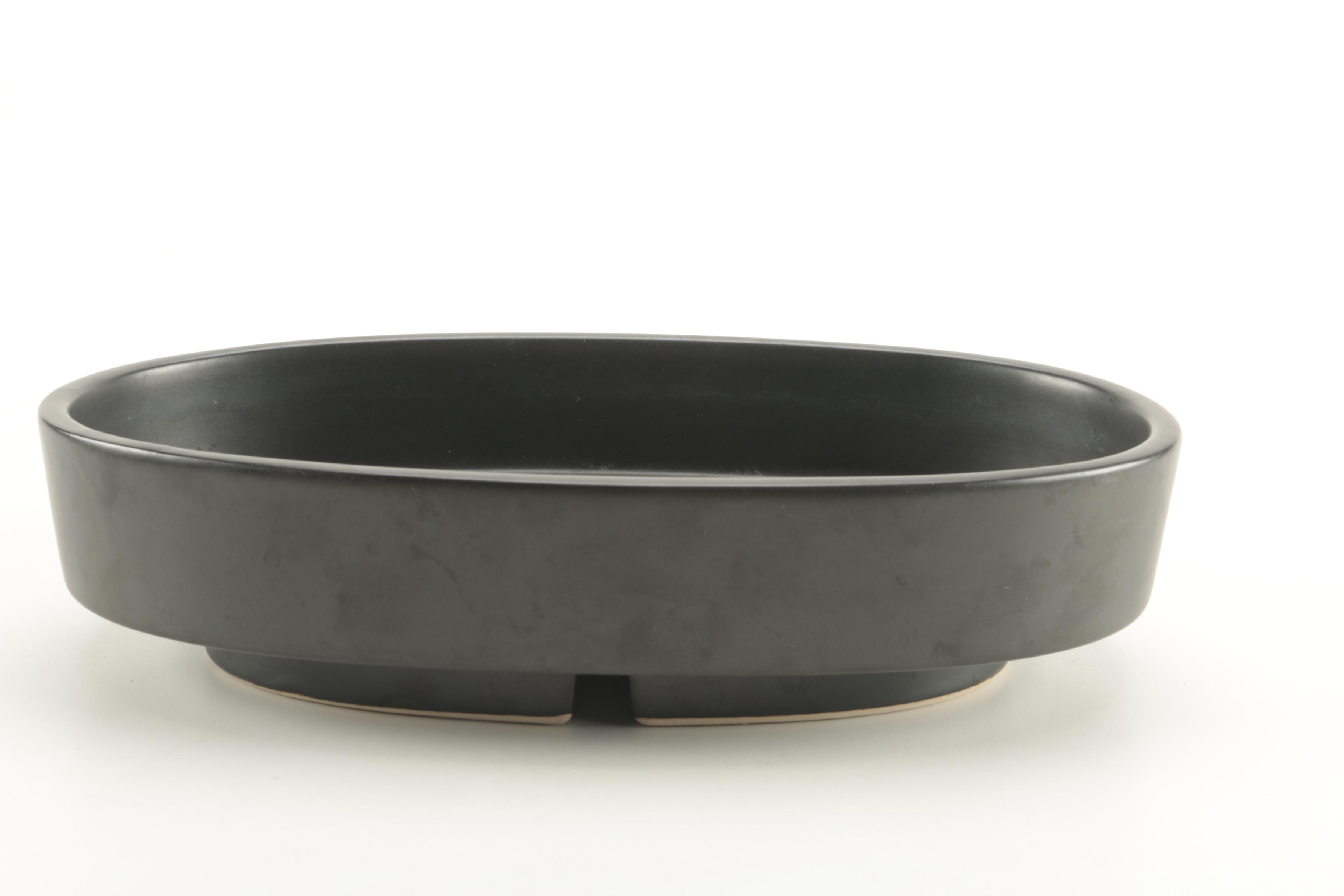 Dark Grey Decorative Bowls by MCI Japan