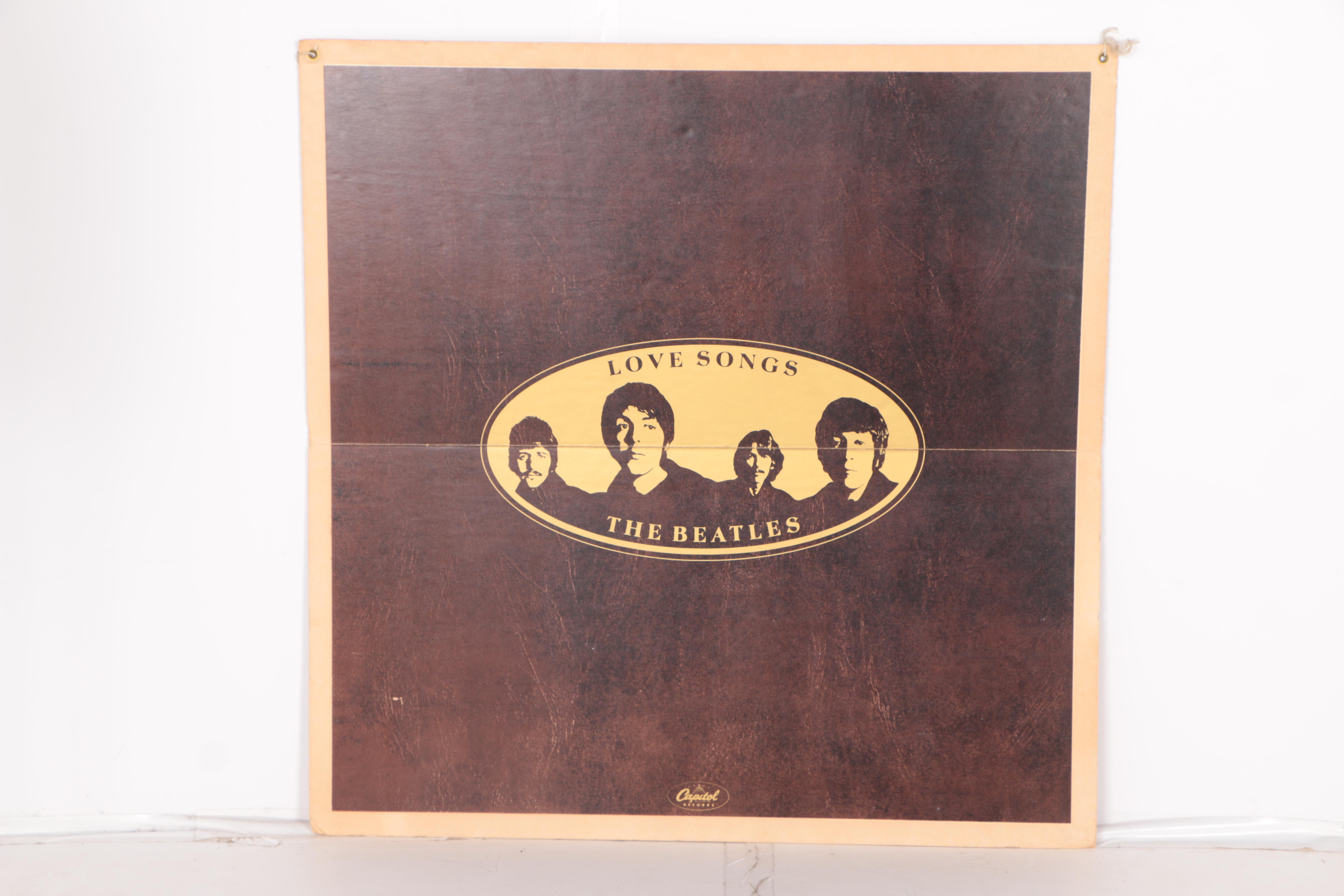Record Store Promotional The Beatles "Love Songs" Album Cover