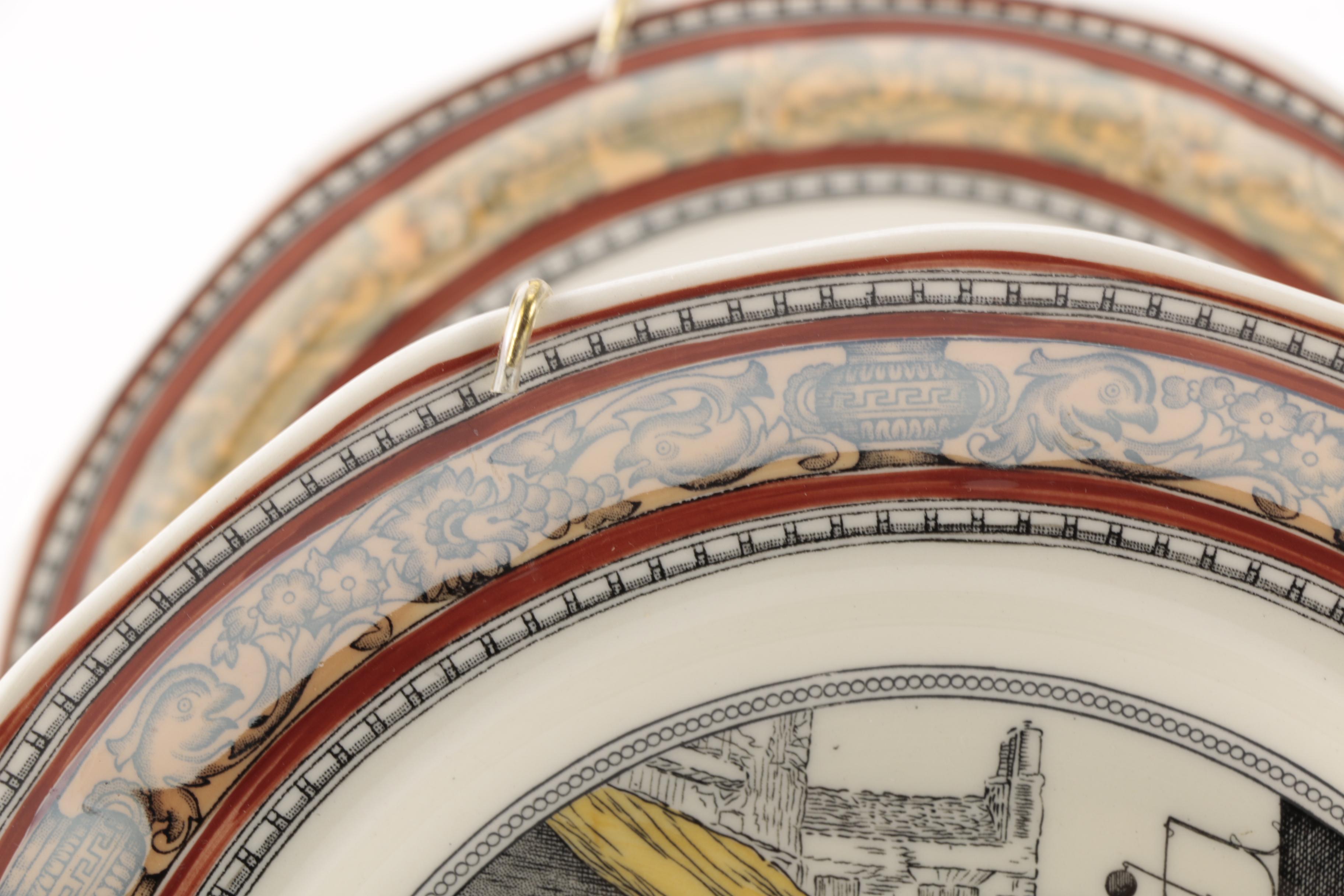 Charles Dickens Ironstone Plates