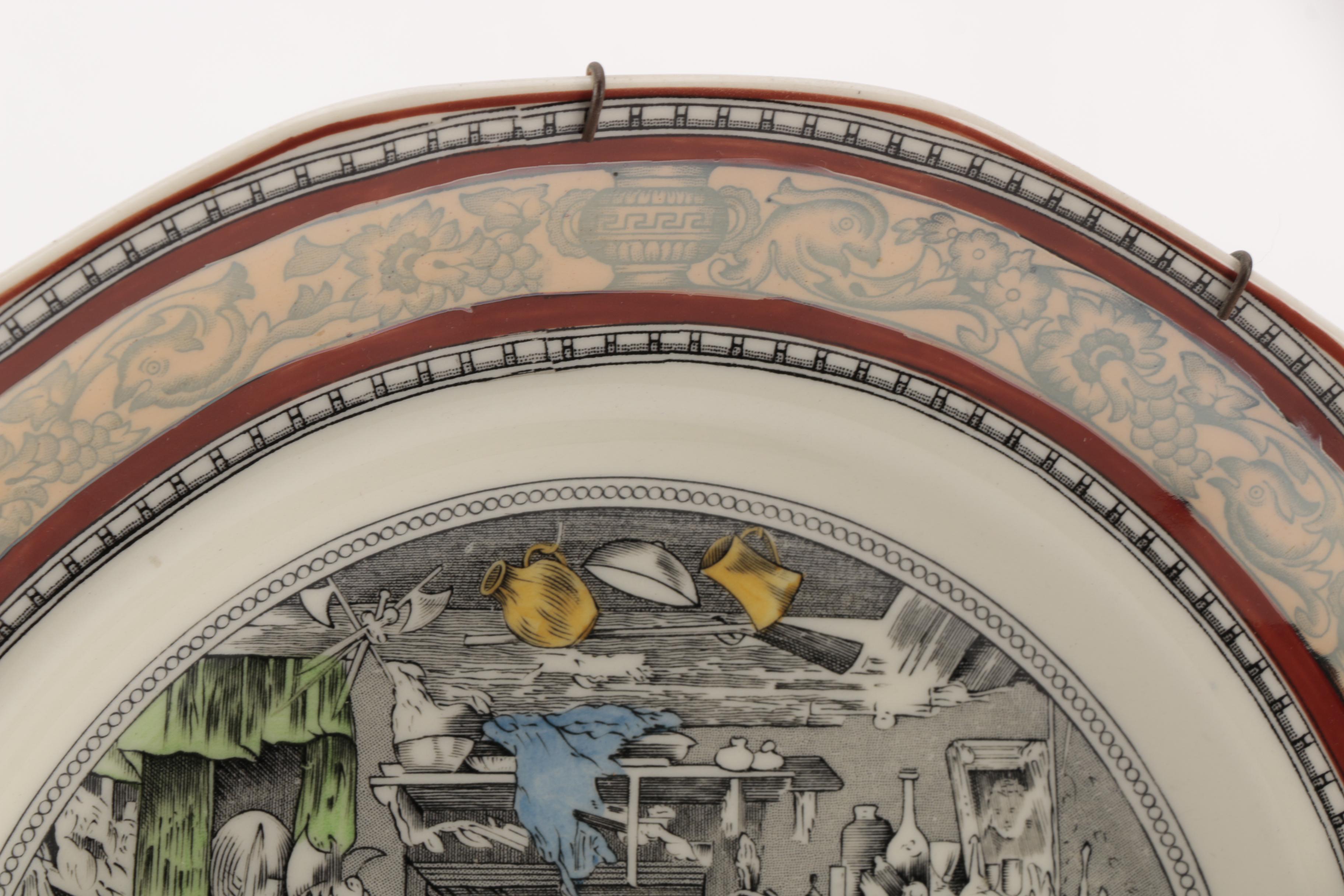 Charles Dickens Ironstone Plates