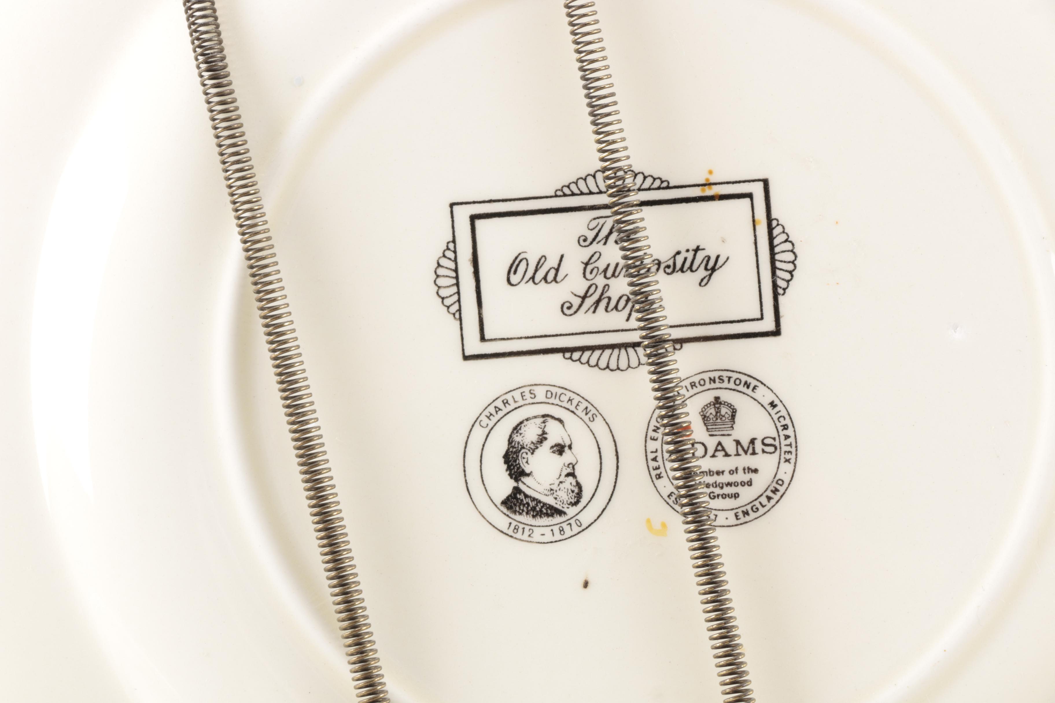 Charles Dickens Ironstone Plates