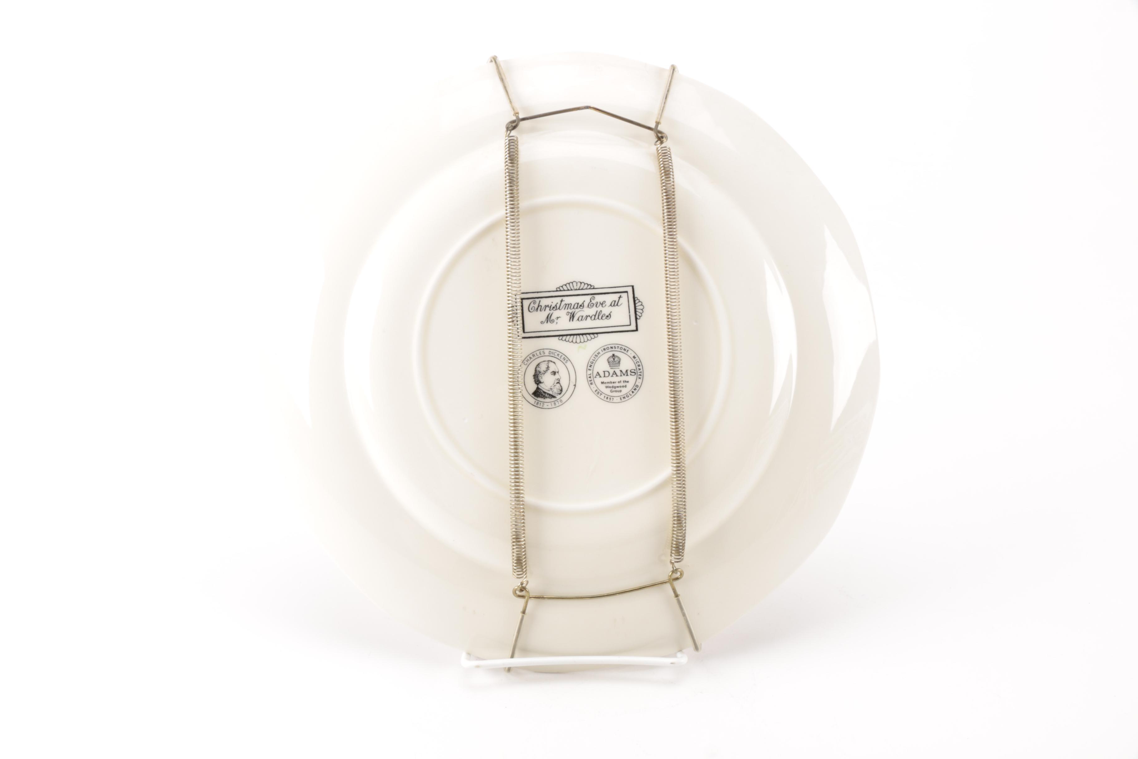 Charles Dickens Ironstone Plates