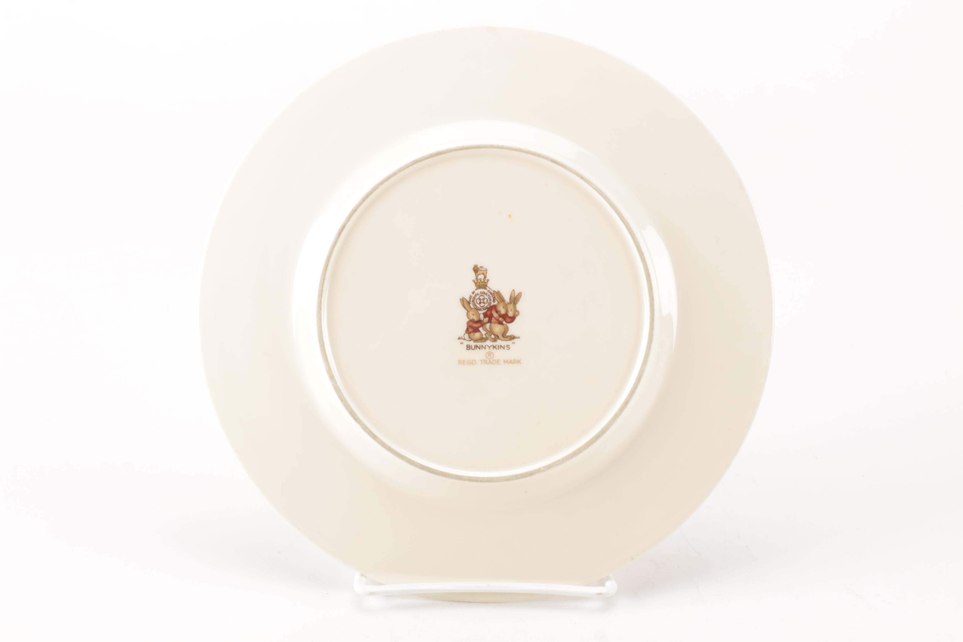 Vintage Royal Doulton "Bunnykins"  Children's Tableware